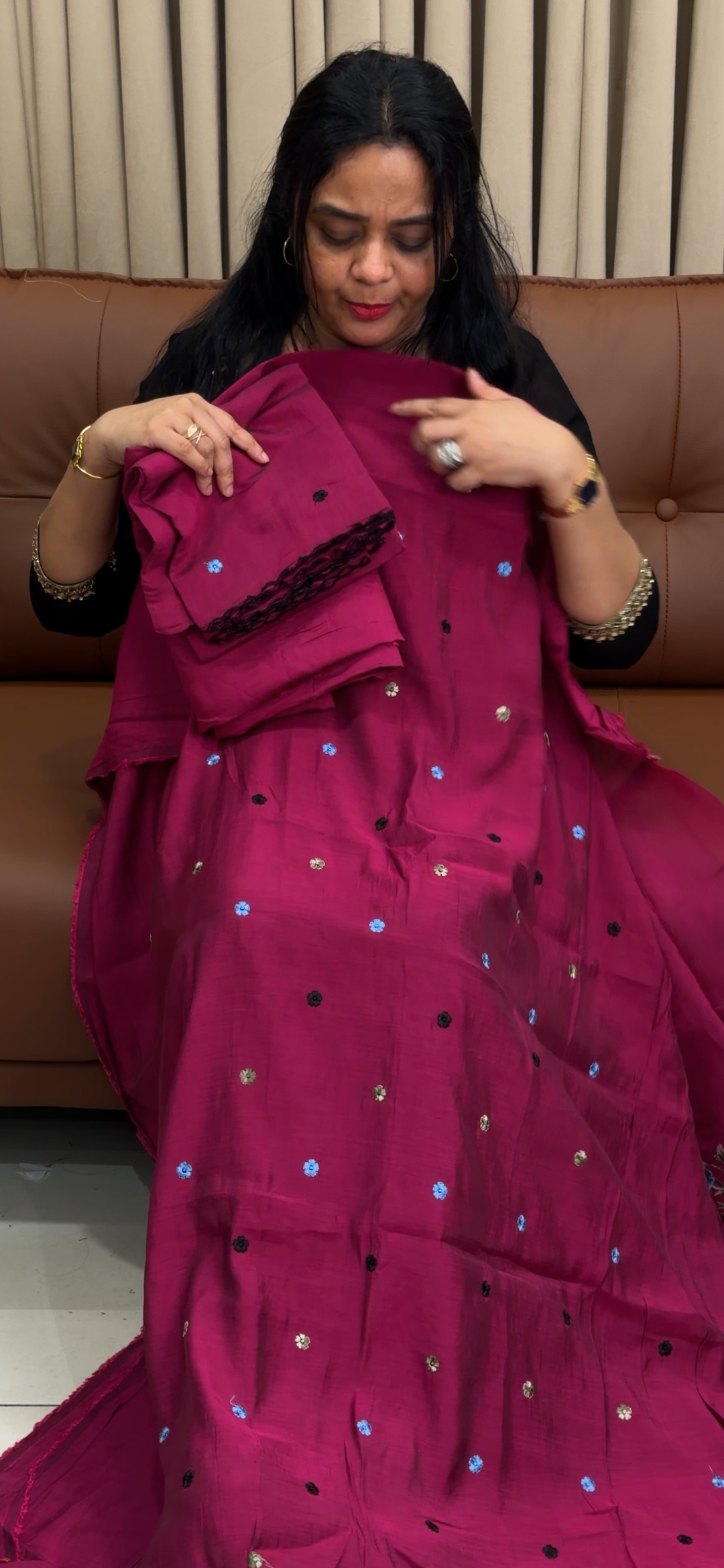 SOFT MUL UNSTITCHED SALWAR SUITS - NUWA - 1859