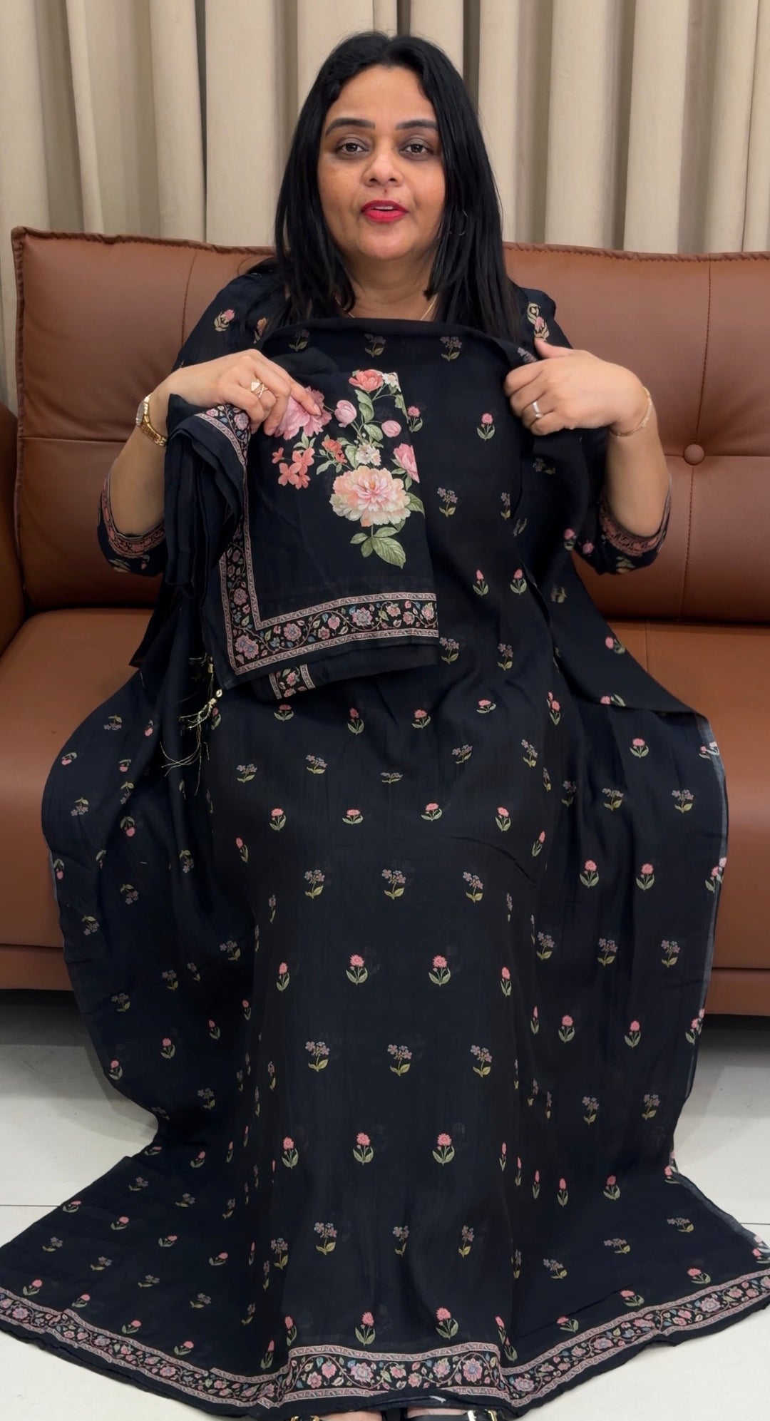 PRINTED MUSLIN UNSTITCHED SALWAR SUITS - NUWA-1568