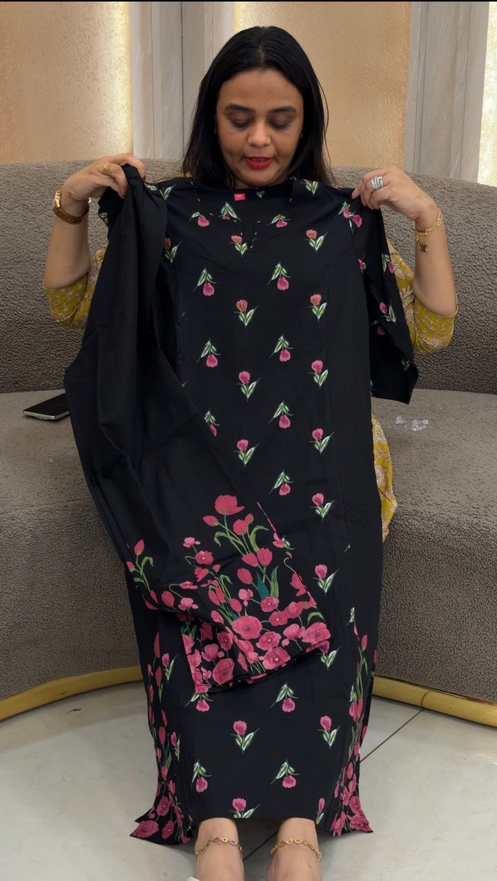 COTTON PRINTED TOP AND BOTTOM - NUWA-832