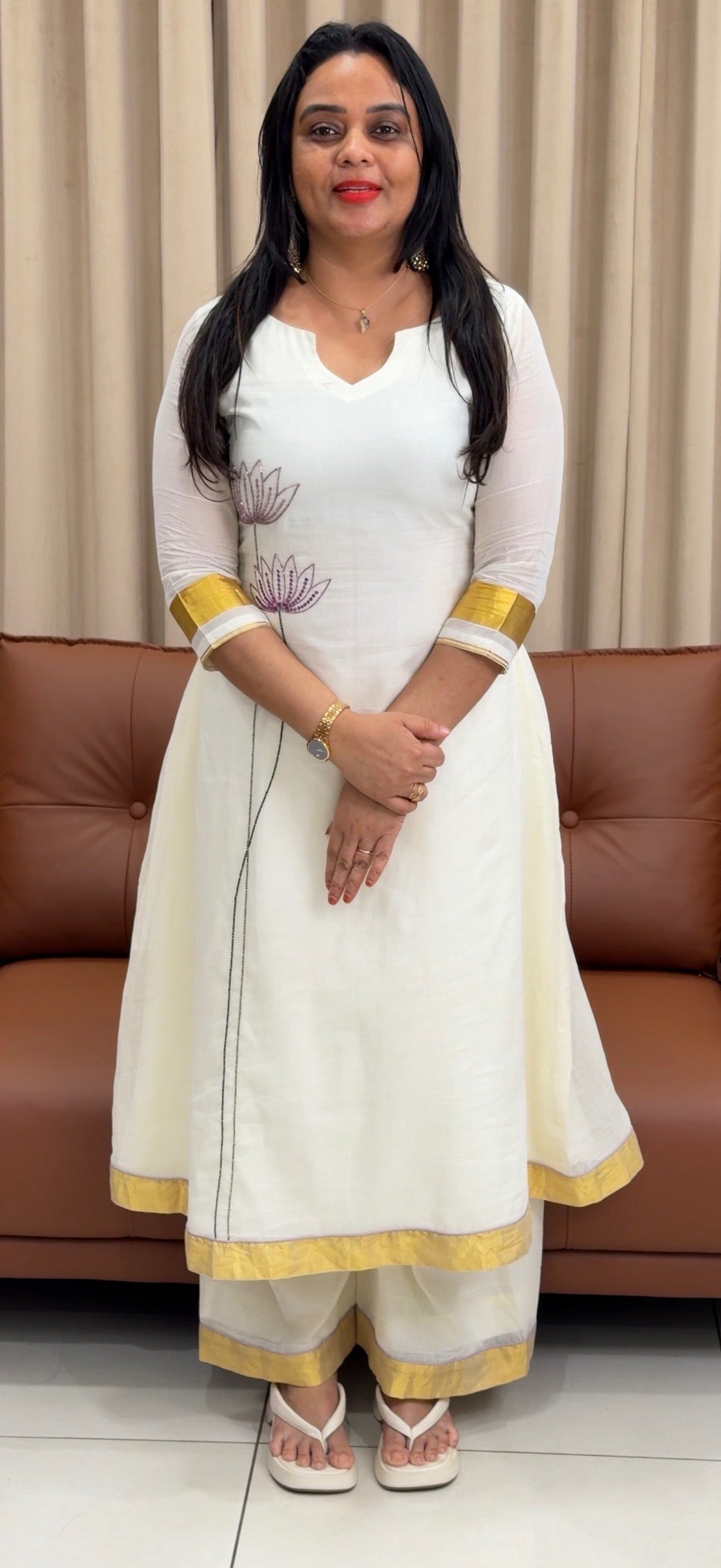 IN-HOUSE HAND WORKED ALINE TOP - NUWA-1420