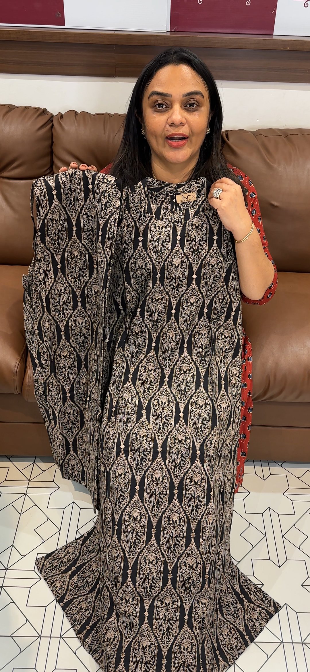 PRINTED LONG CO-ORDS SETS - NUWA - 1131