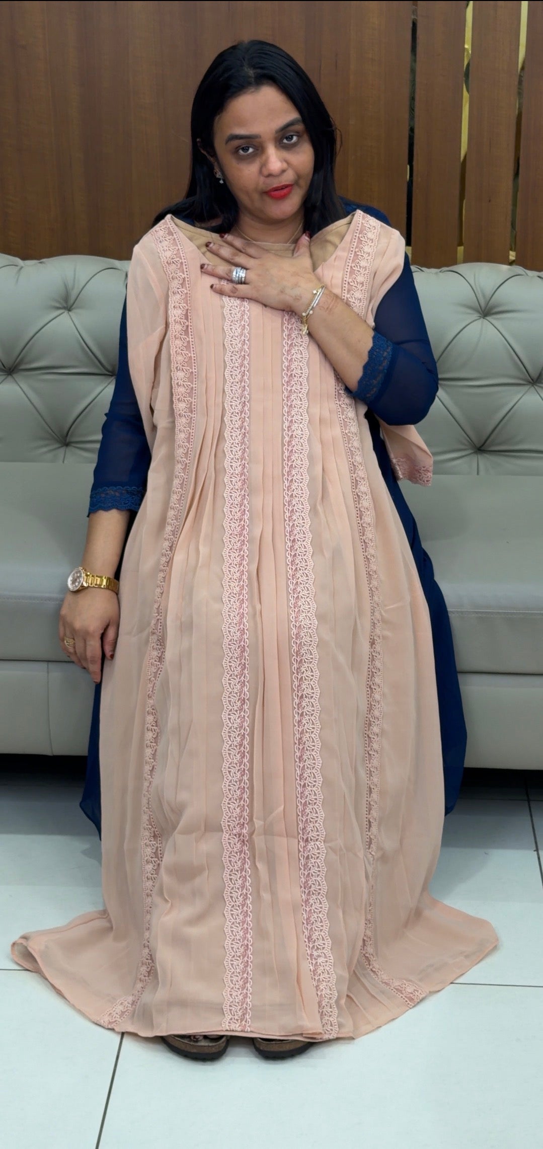 GEORGETTE ALINE TOPS - NUWA-830