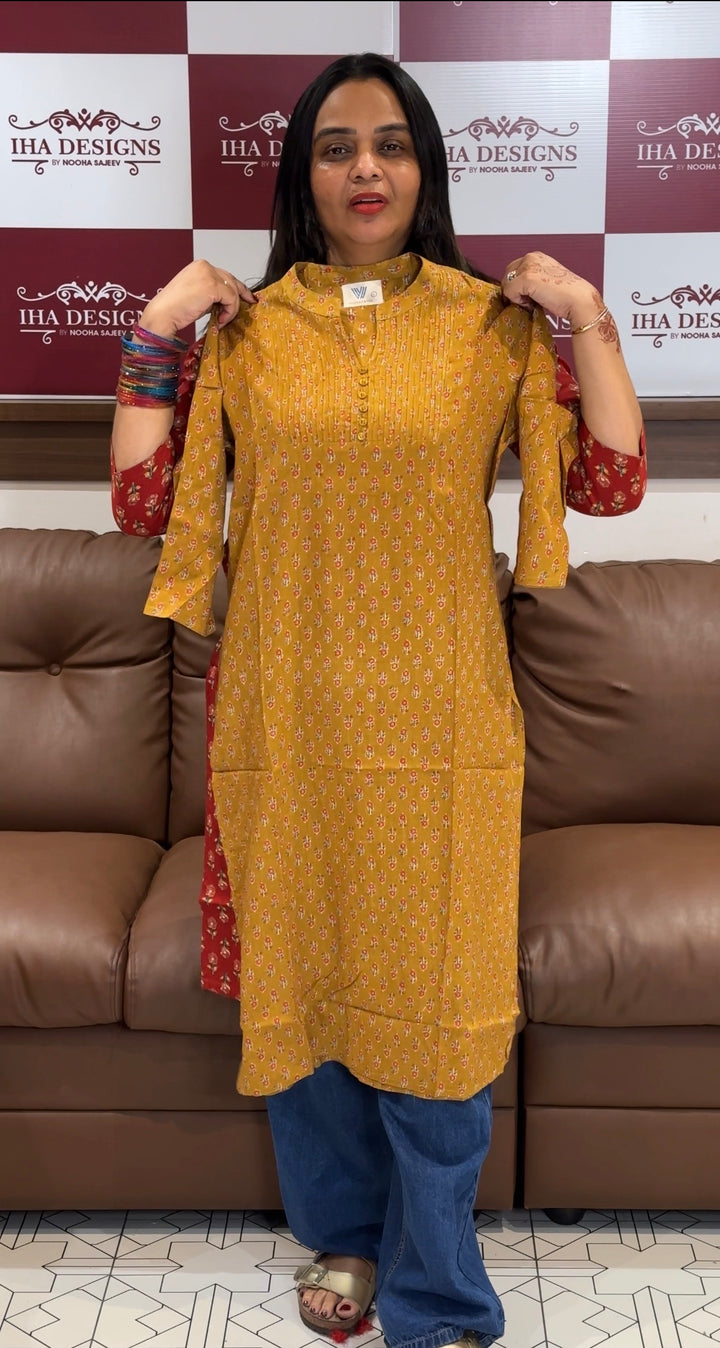 COTTON PRINTED TOPS -NUWA-670