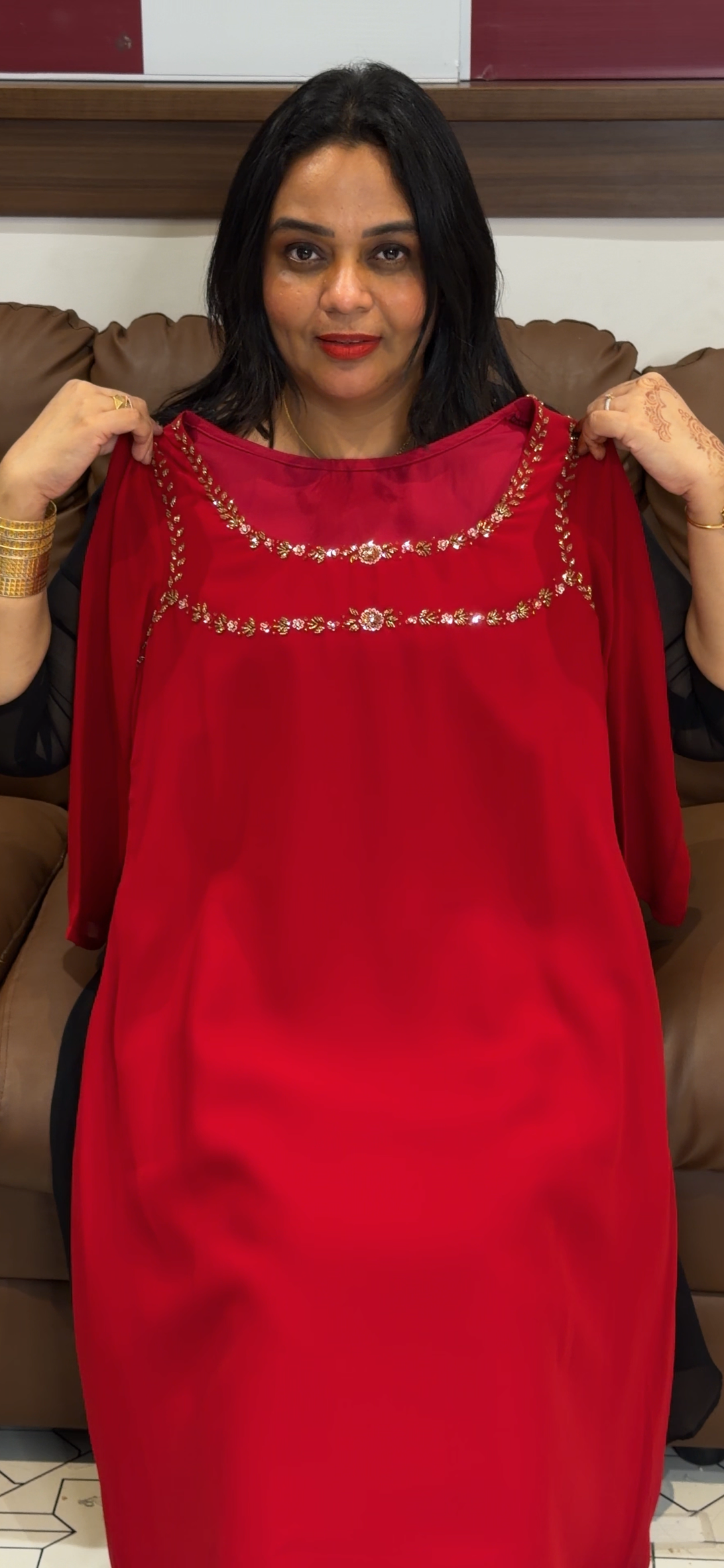HAND WORKEED ALINE TOPS - NUWA - 1258