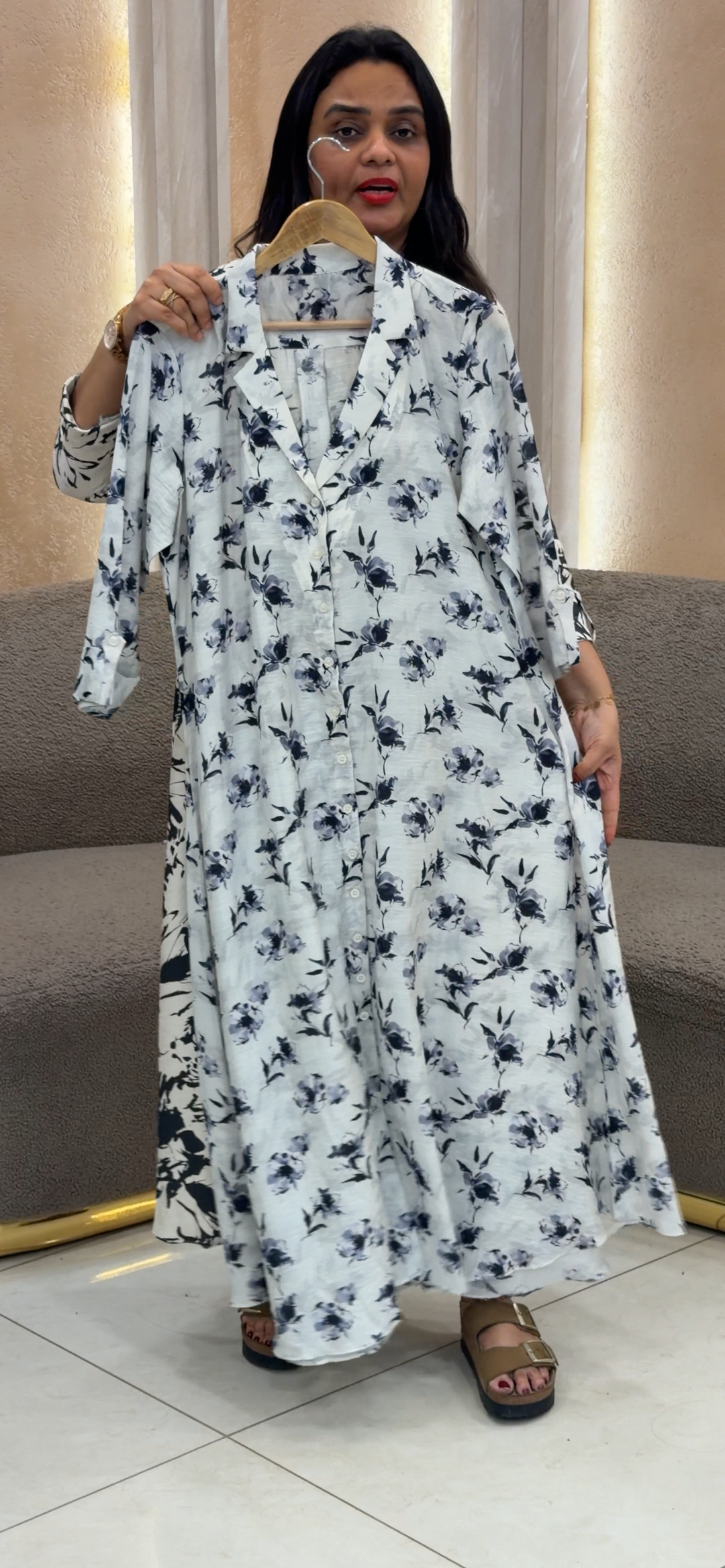 IN-HOUSE PRINTED LONG TOPS - NUWA - 1300