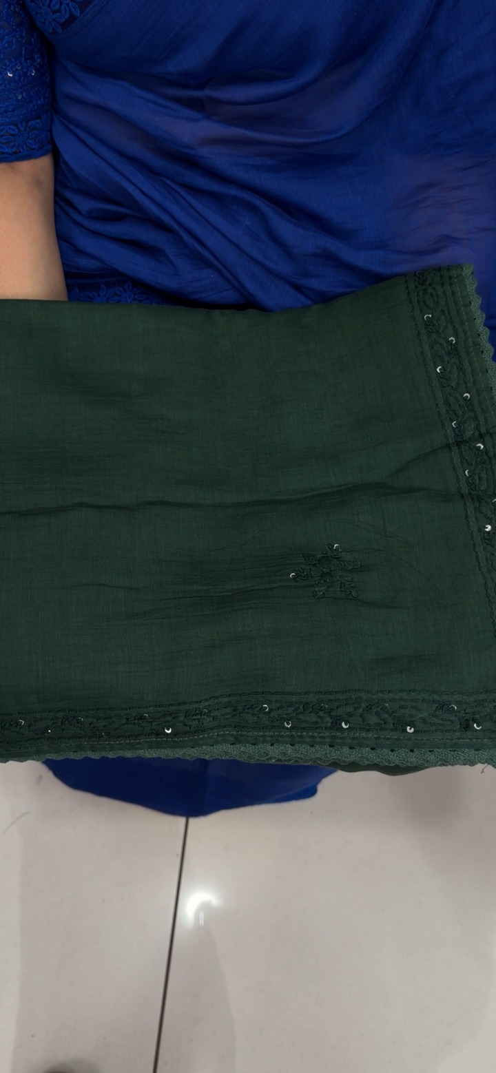 CHIKANKARI SAREES - NUWA-1391