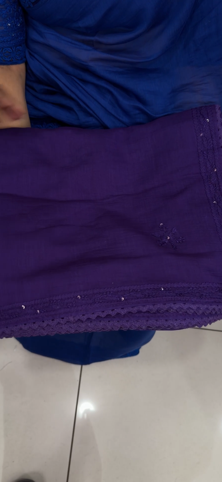 CHIKANKARI SAREES - NUWA-1391