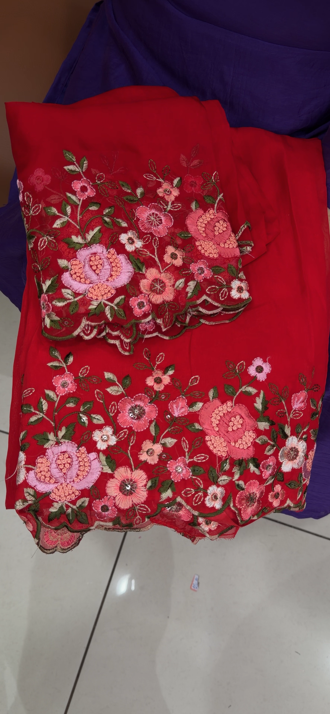 SOFT ORGANZA UNSTITCHED SALWAR SUITS - NUWA - 1551