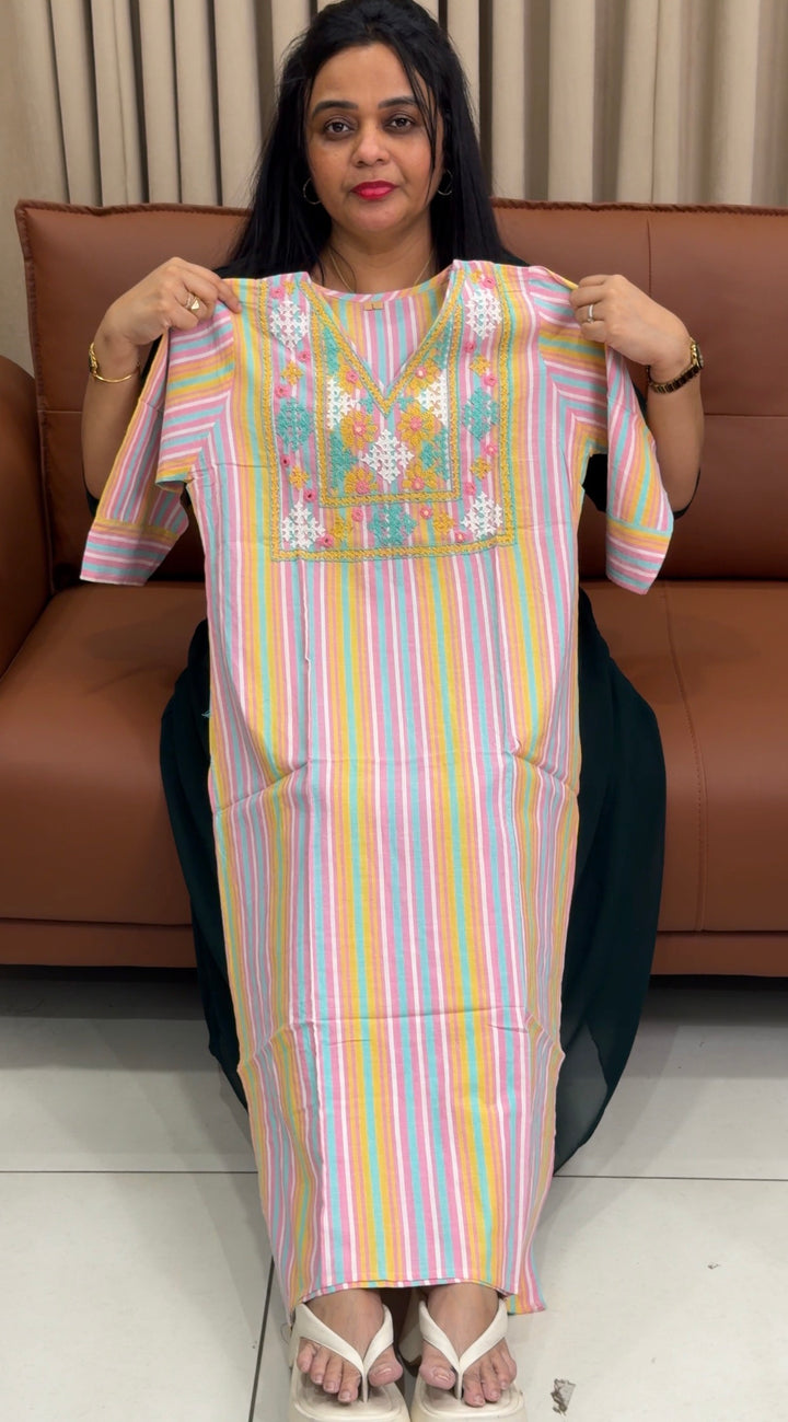 PRINTED COTTON TOPS - NUWA-1985
