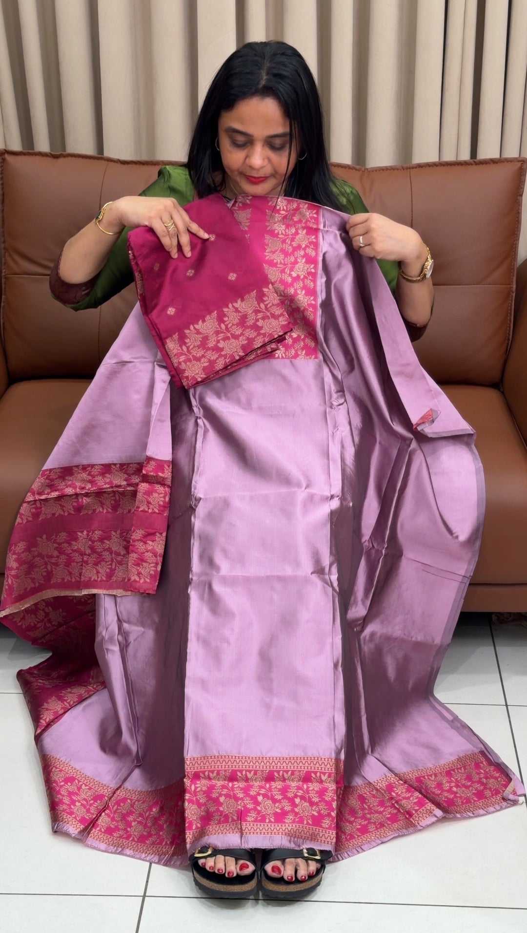 SEMI SILK UNSTITCHED SALWAR SUITS - NUWA-1720
