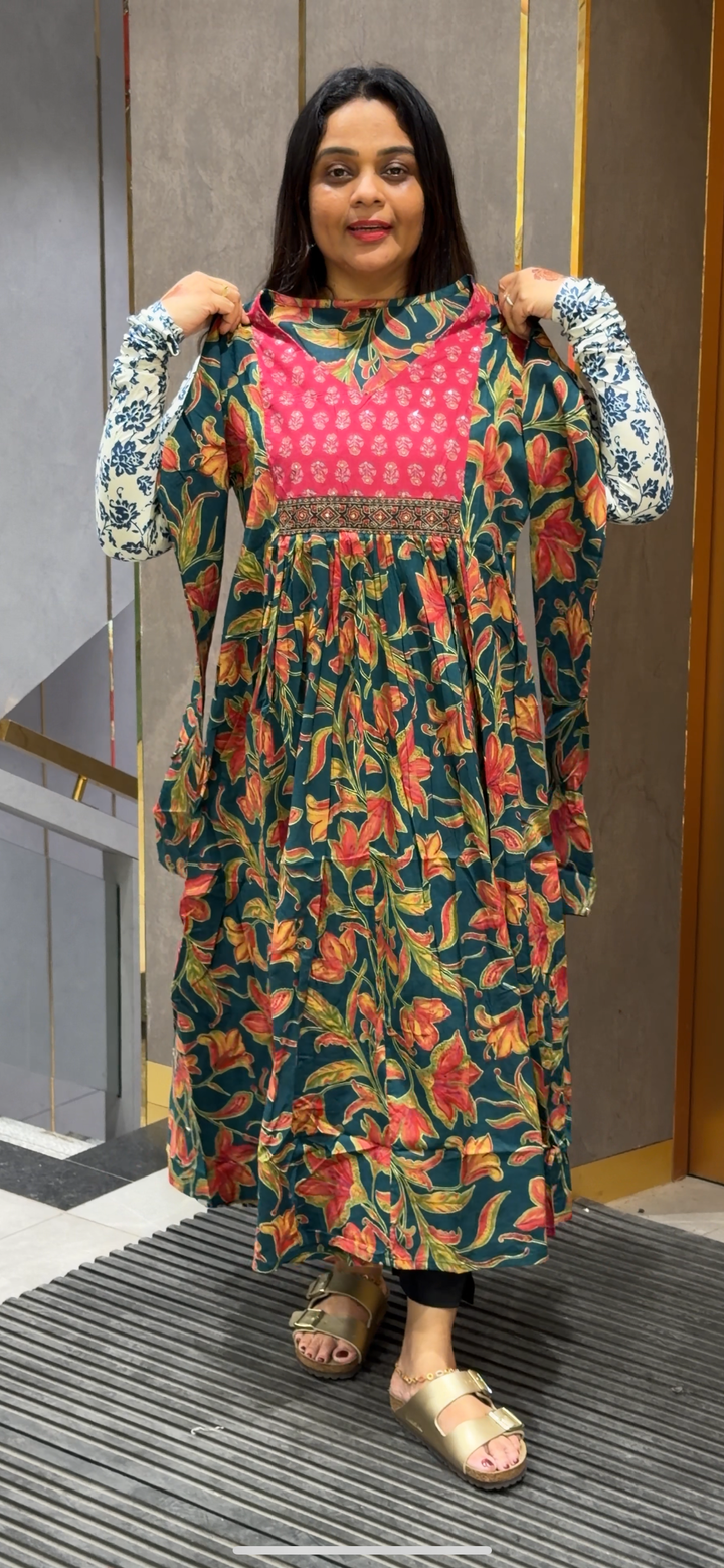 PRINTED ALINE TOPS - NUWA - 281