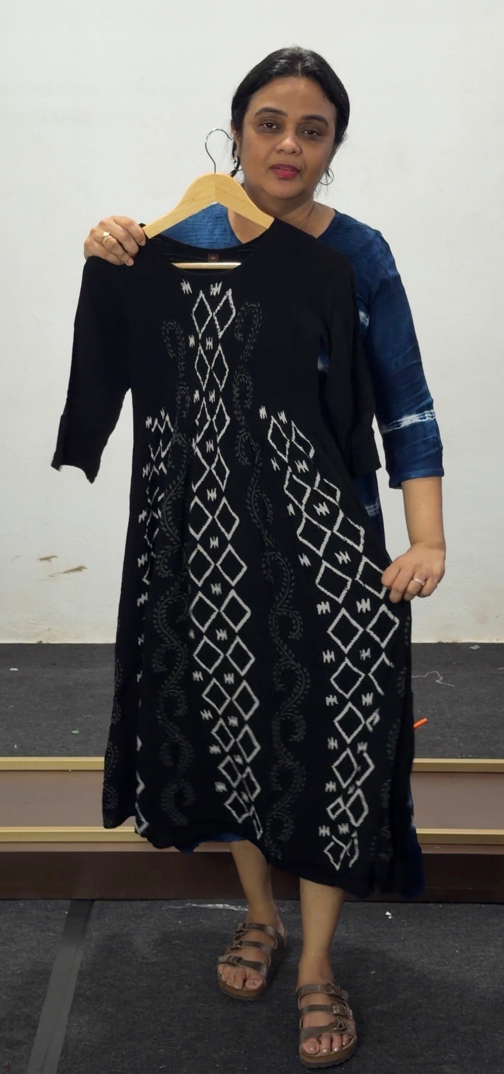 CRUSHED RAYON ALNE TOPS   - NUWA - 2524