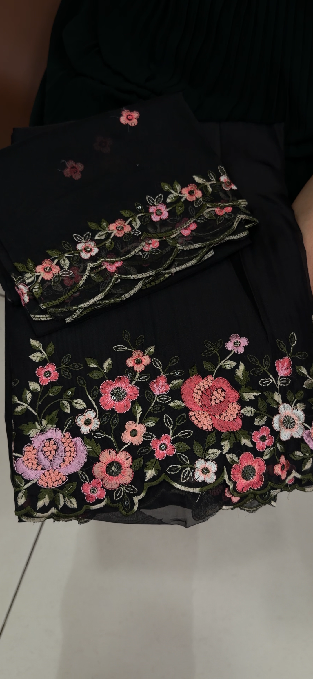 SOFT ORGANZA UNSTITCHED SALWAR SUITS - NUWA - 1892