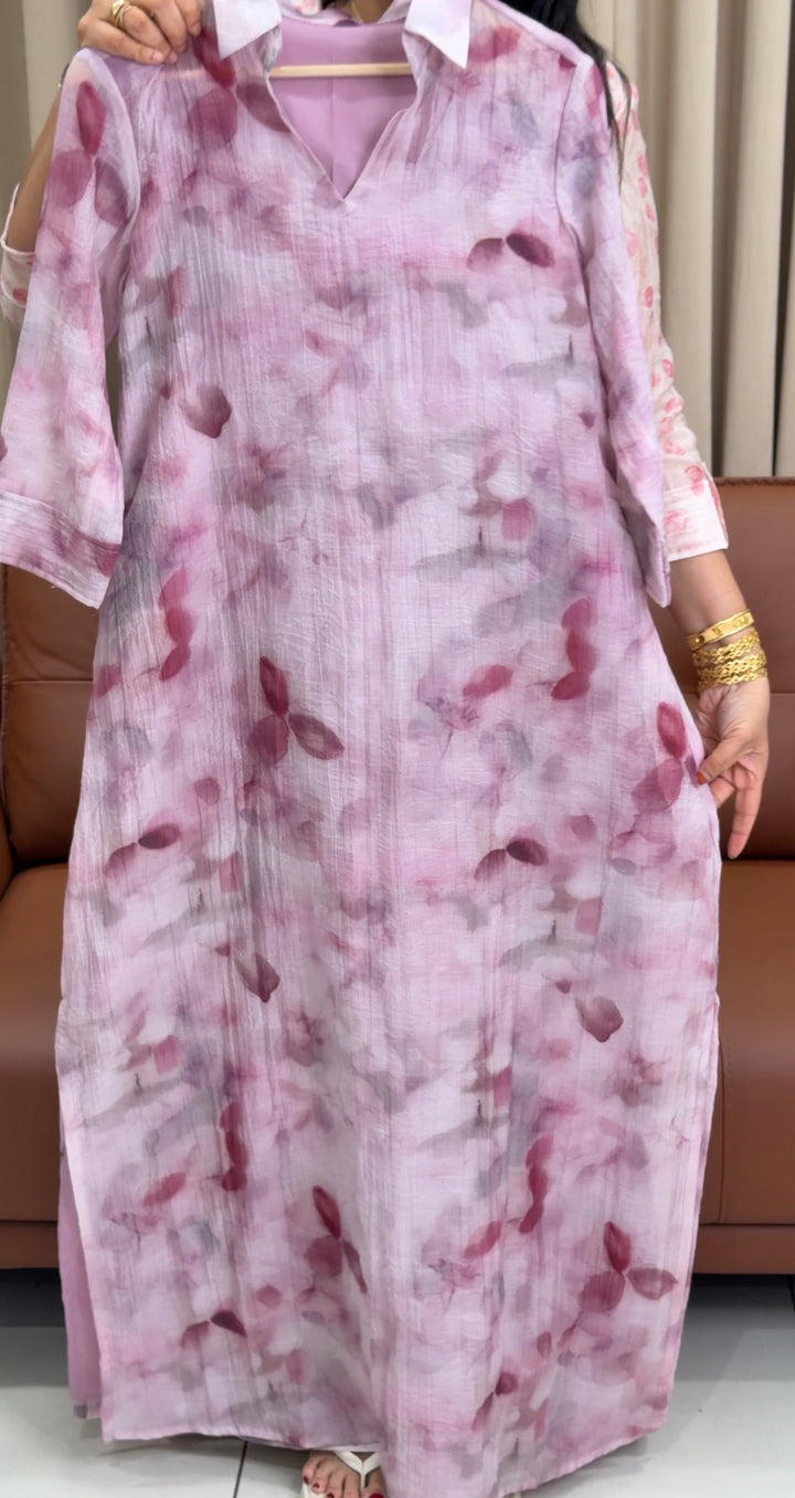 IN-HOUSE PRINTED ALINE TOPS - NUWA-1513