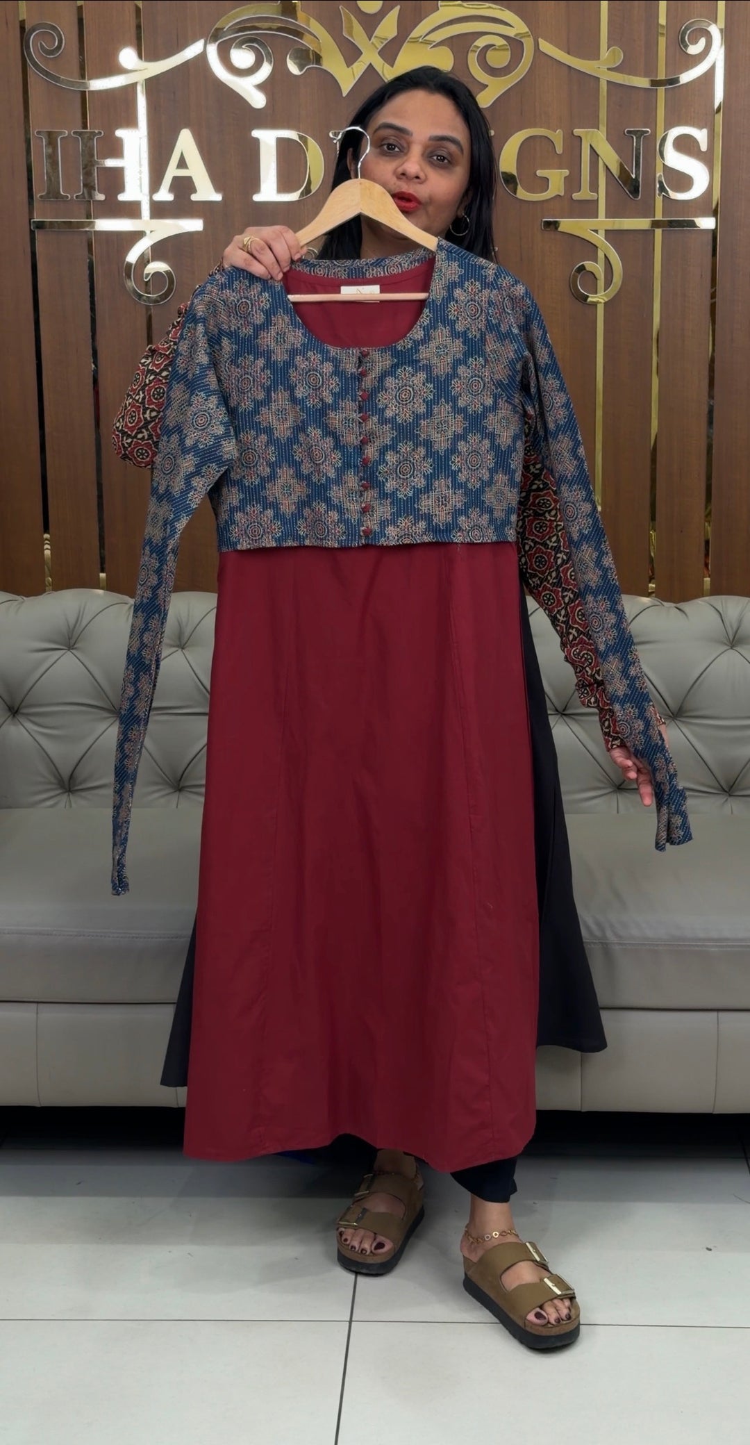 ALINE TOP AND SHORT JACKET - NUWA-1089