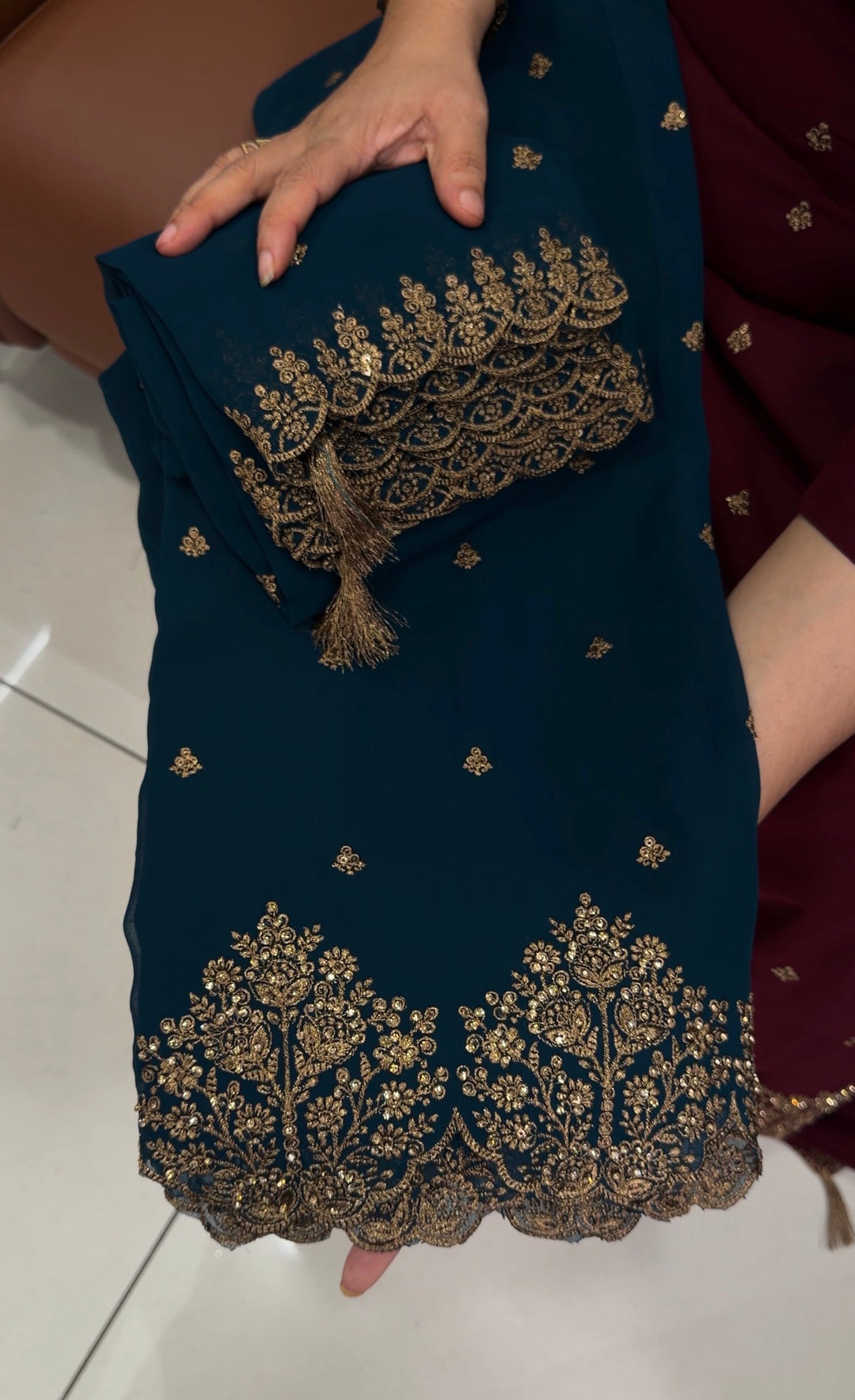 GEORGETTE UNSTITCHED SALWAR SUITS -NUWA-1567