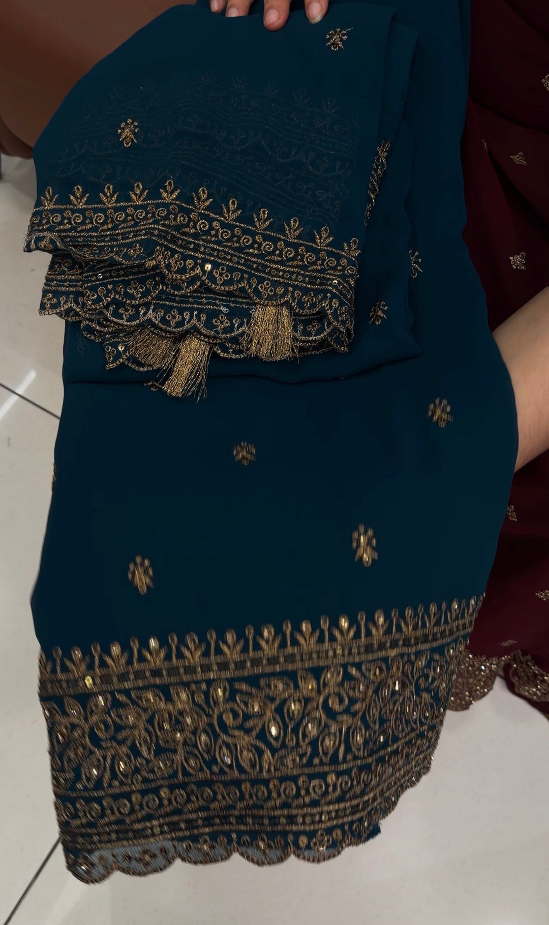 GEORGETTE UNSTITCHED SALWAR SUITS -NUWA-1567