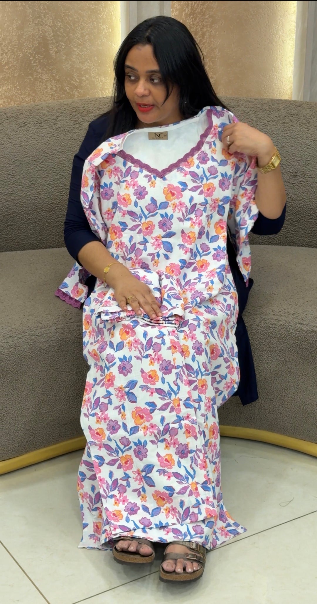 IMPORTED COTTON CO-ORD SETS - NUWA - 2440