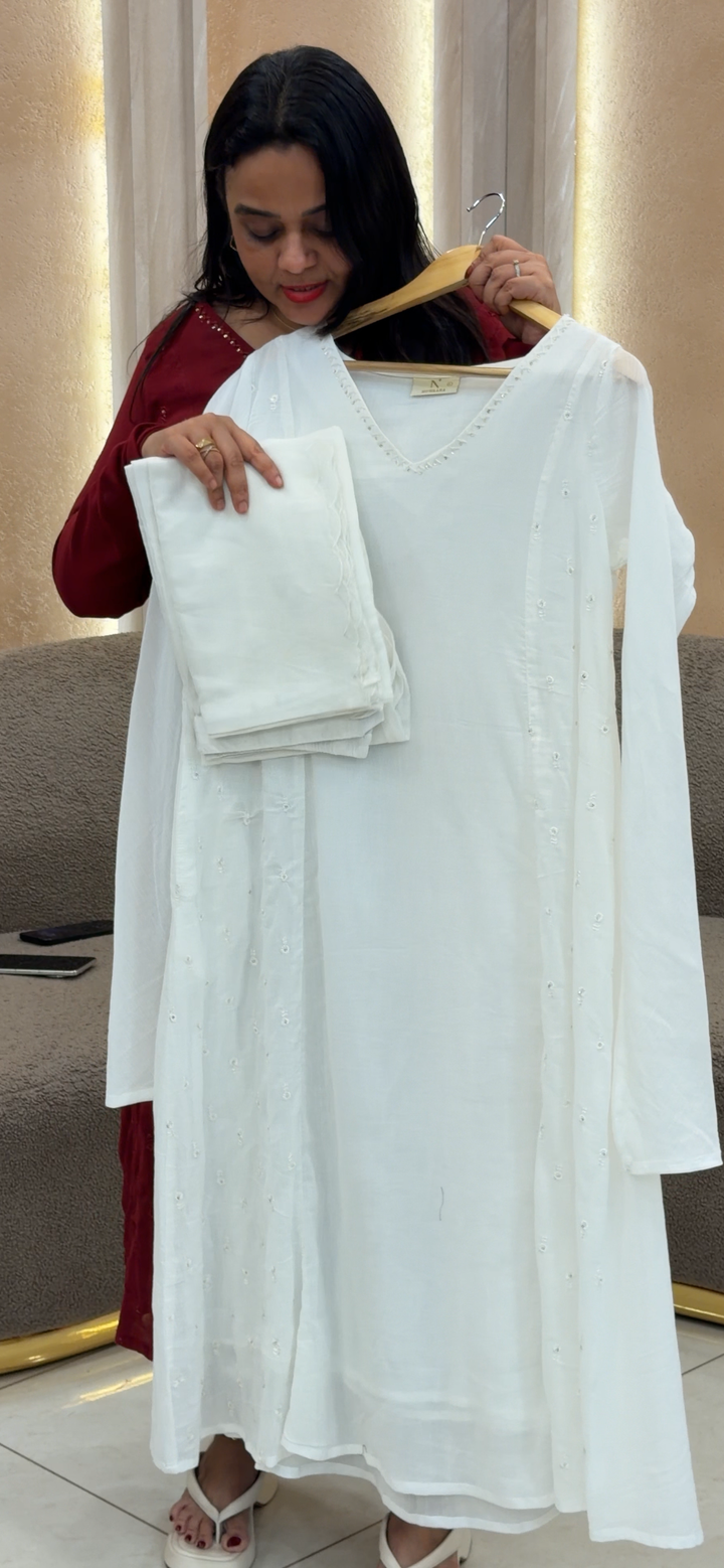 COTTON TOP, BOTTOM AND DUPATTA - NUWA - 1315
