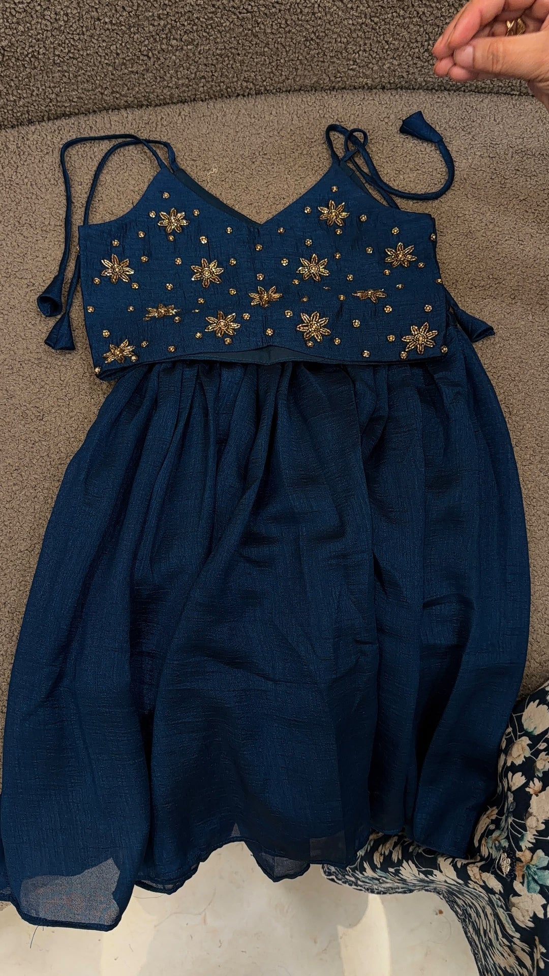 IN-HOUSE KIDS CROP TOP AND SKIRTS - NUWA - 2404