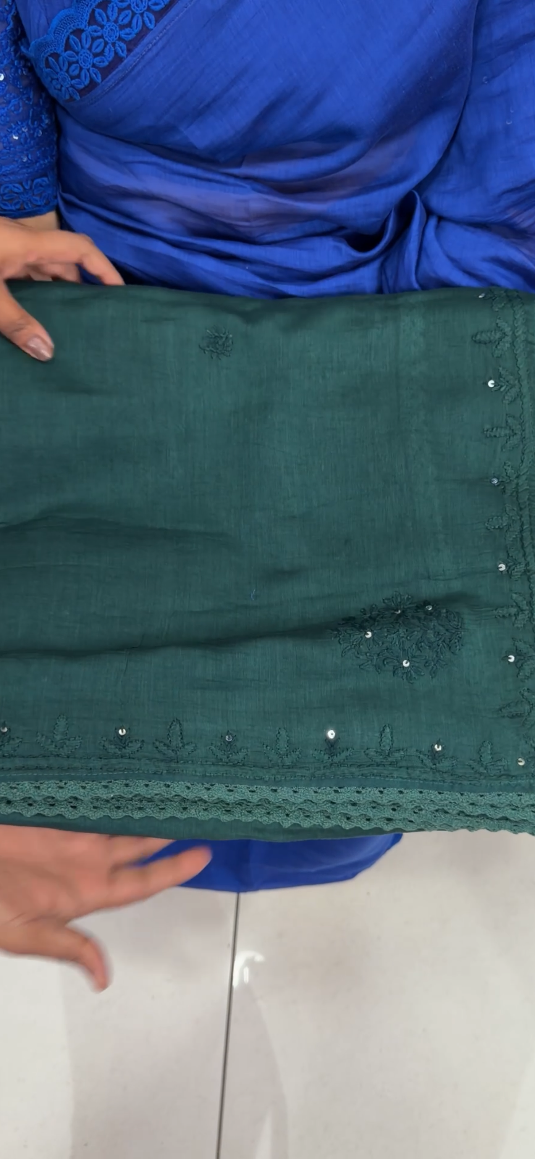 CHIKANKARI SAREES - NUWA-1391