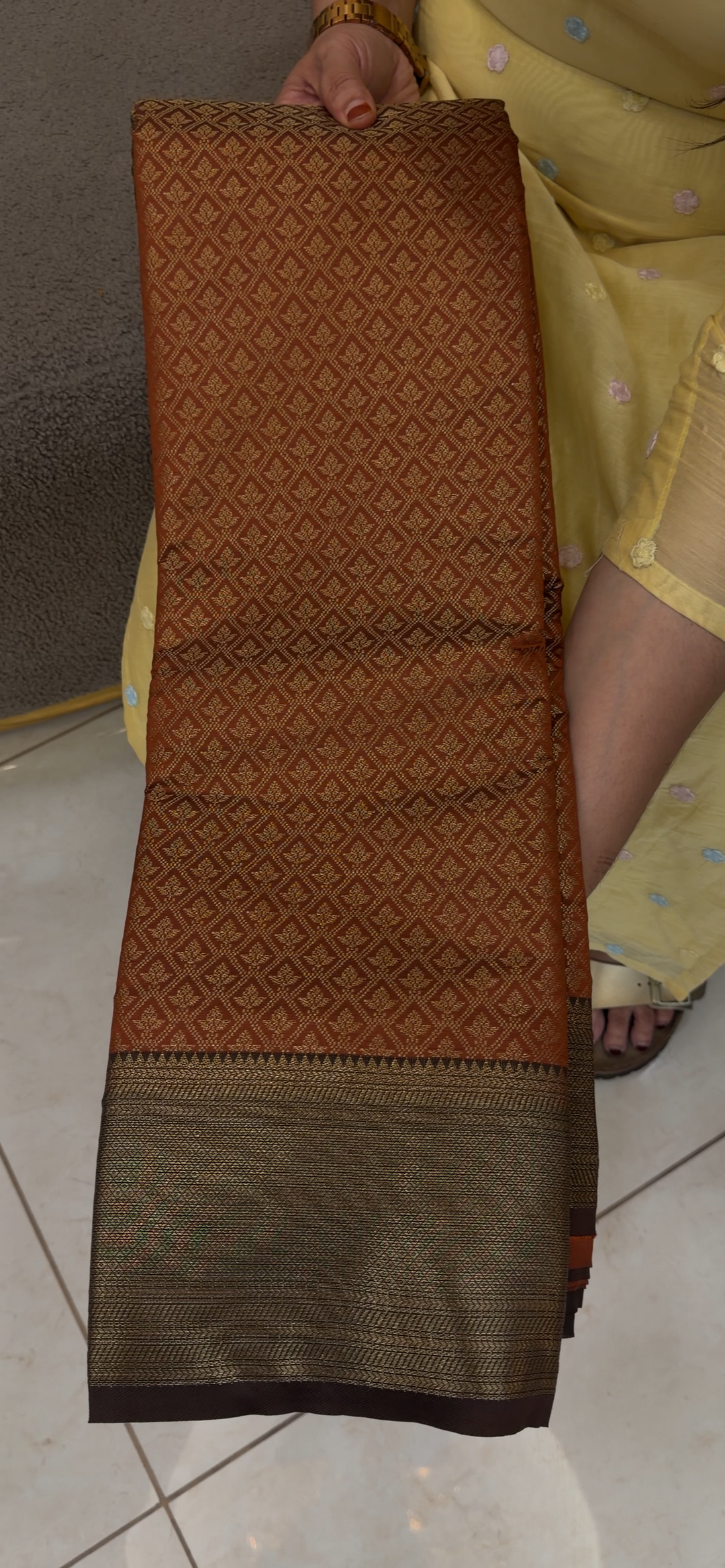 SEMI BROCADE SAREES - NUWA-877