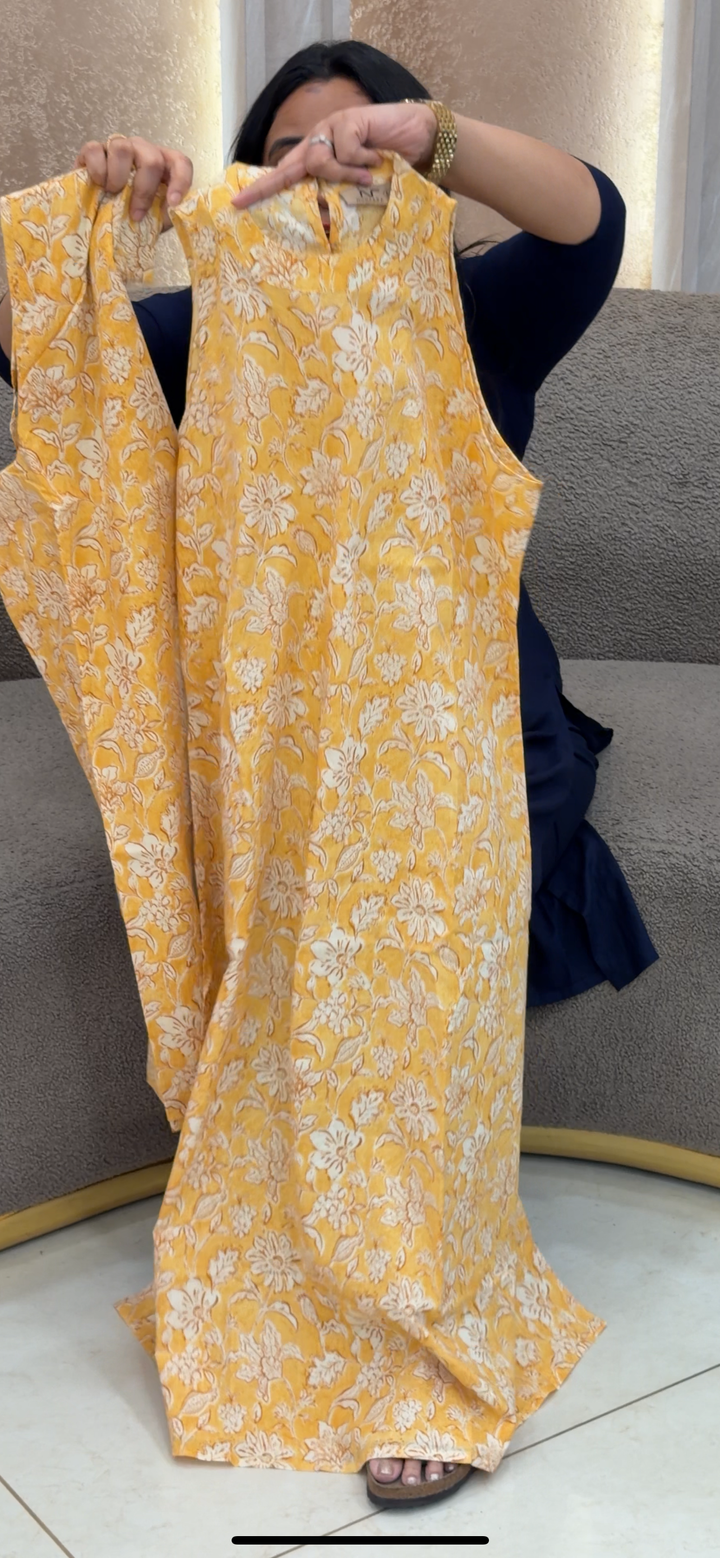 SLEEVELESS CO-ORD SETS - NUWA - 2435