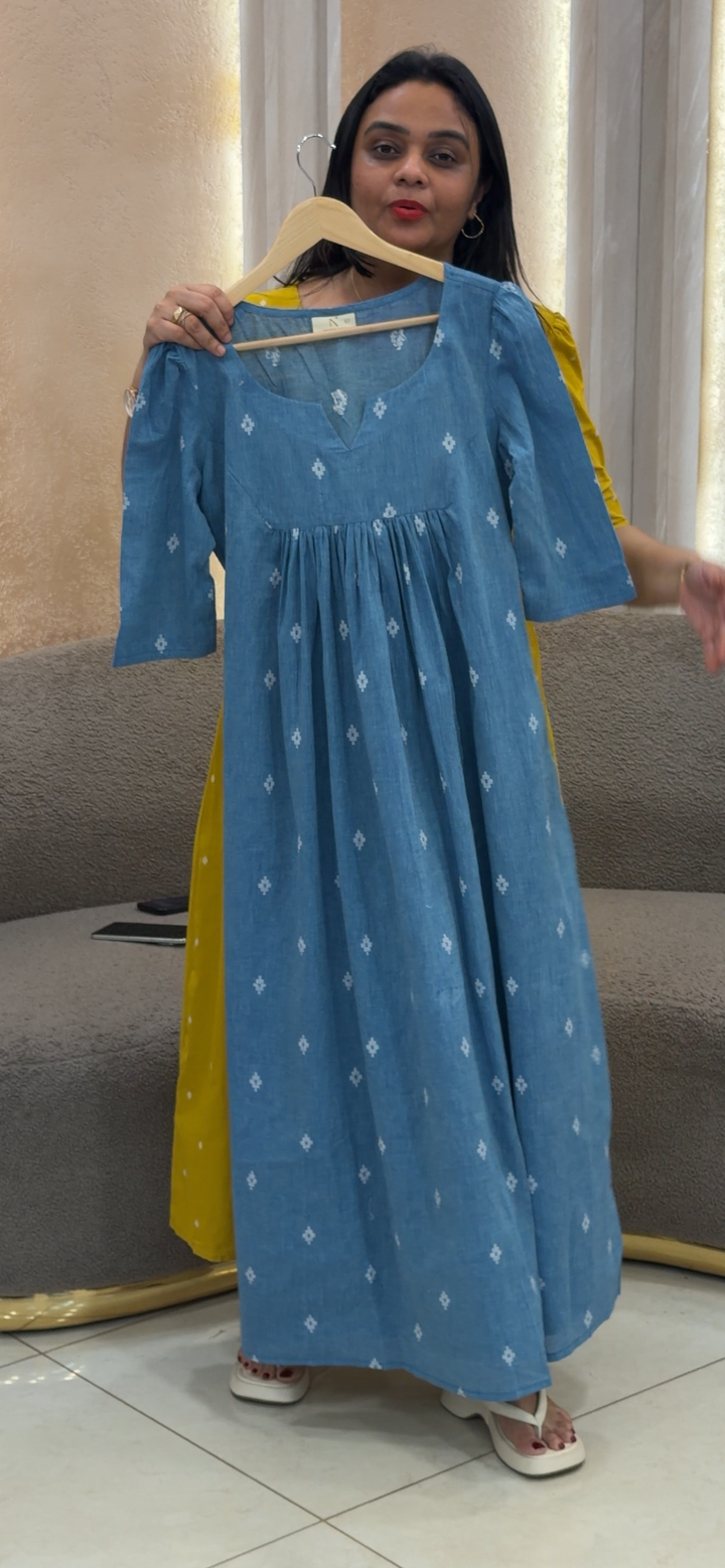 COTTON LONG ALINE TOPS - NUWA - 1312