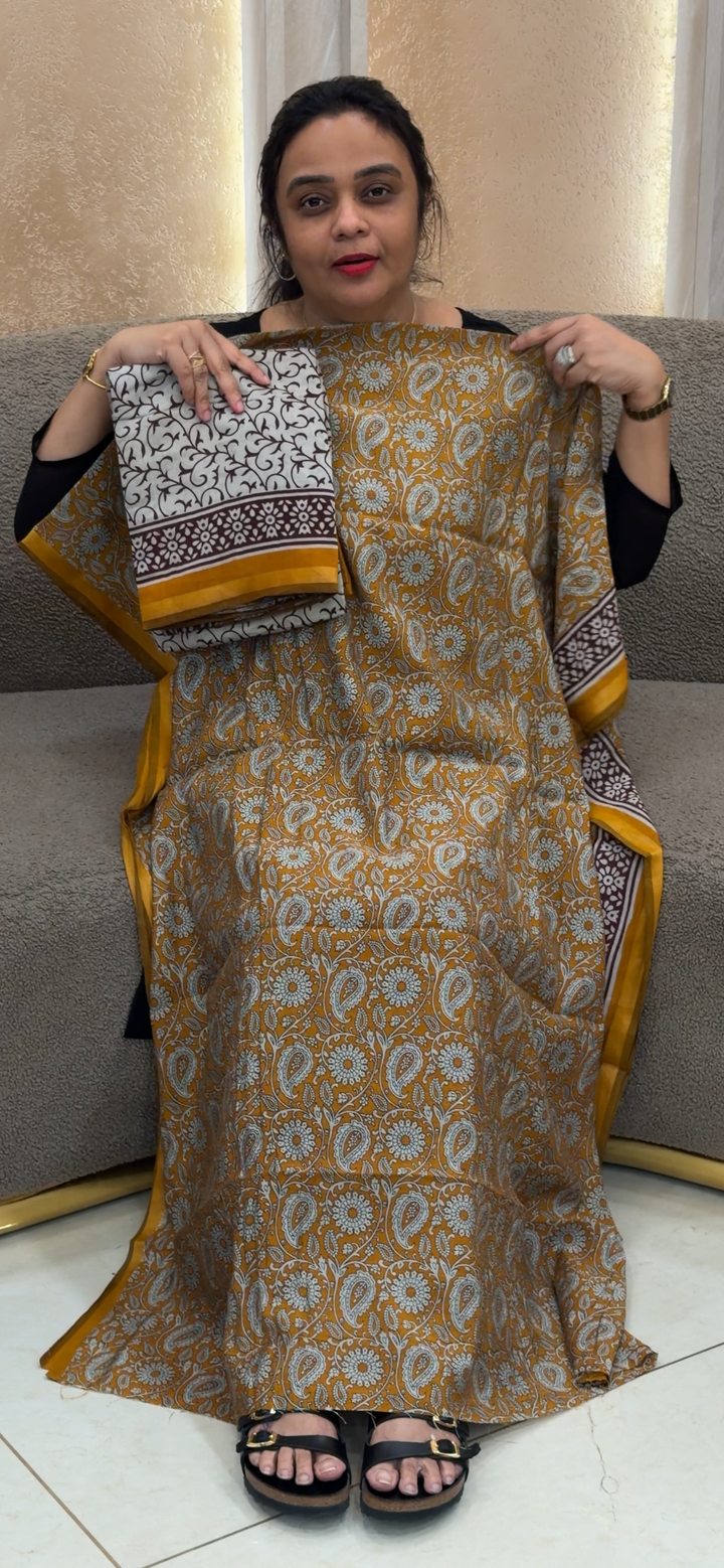 MAHESWARI SILK UNSTITCHED SALWAR SUITS - NUWA-2024
