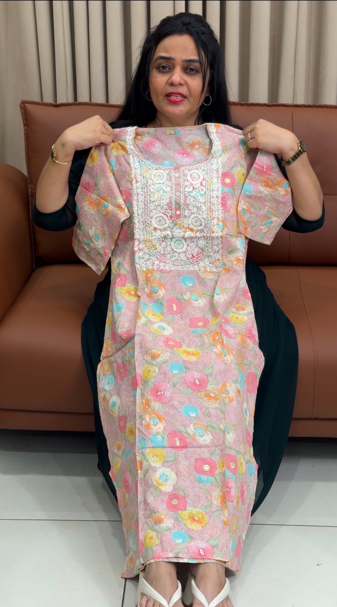PRINTED COTTON TOPS - NUWA-1985