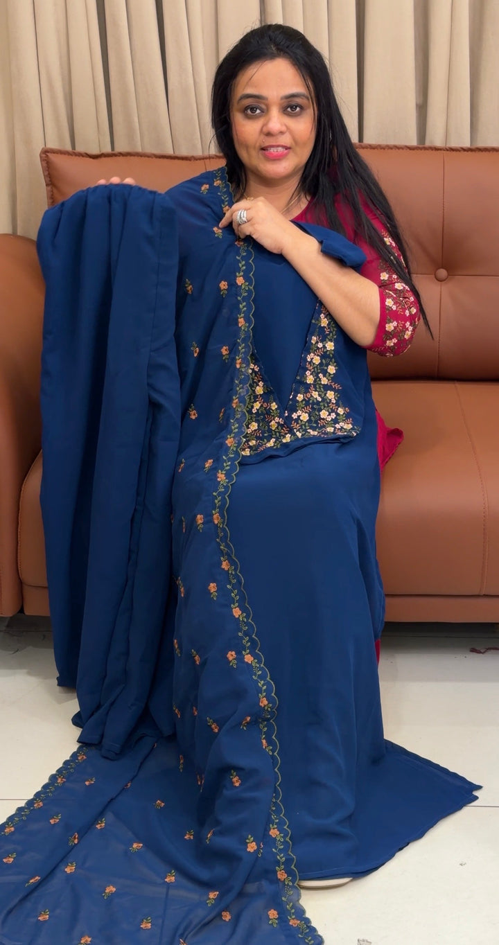 READY TO WEAR TOP,BOTTOM AND DUPATTA - NUWA-2006