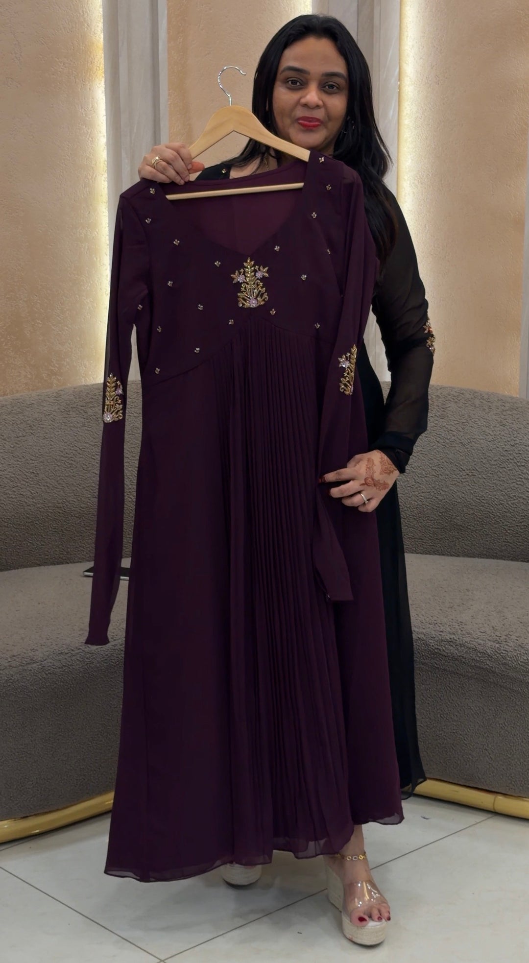 HAND WORKED ALINE TOPS - NUWA-1203