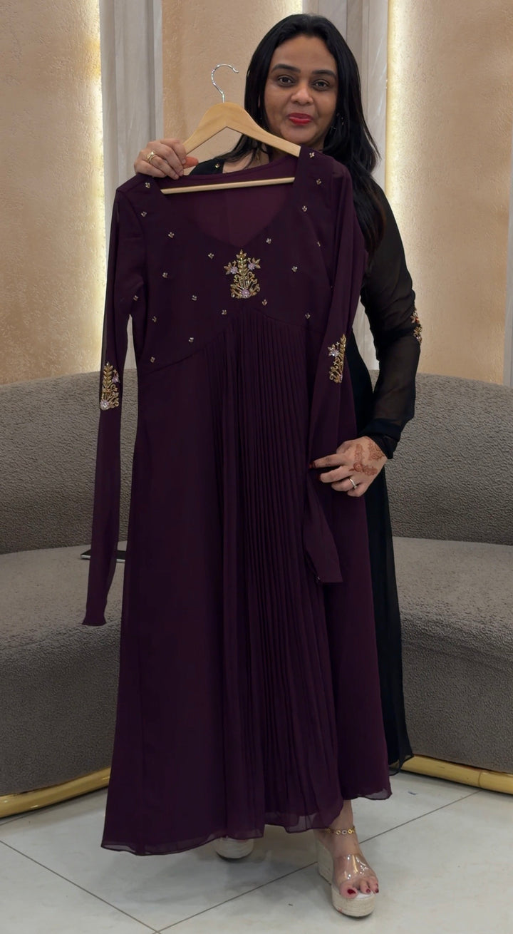 HAND WORKED ALINE TOPS - NUWA-1203
