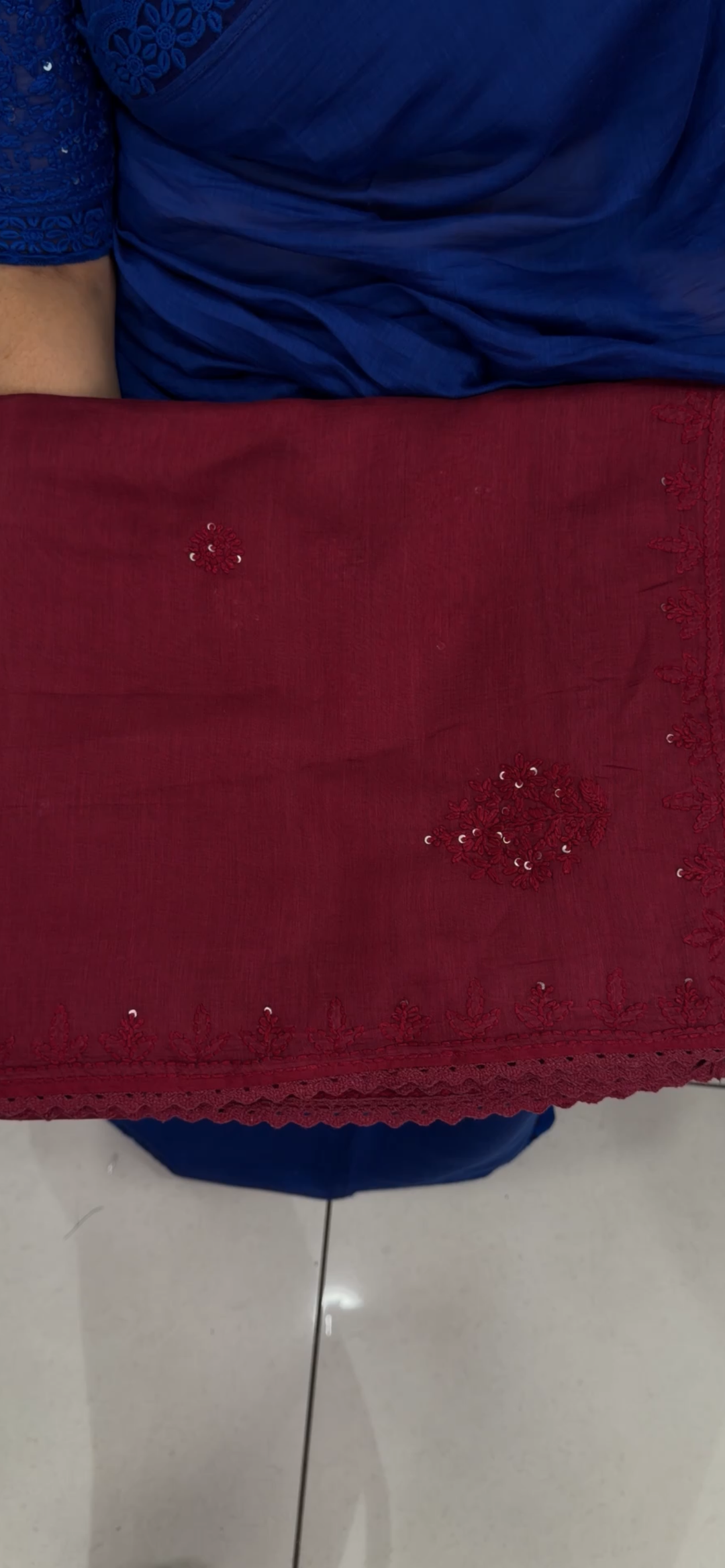 CHIKANKARI SAREES - NUWA-1391
