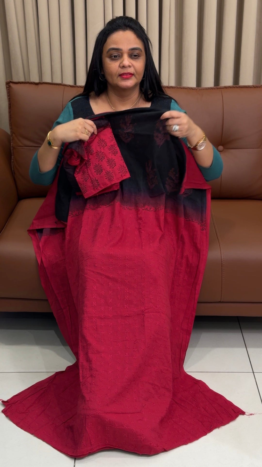 HAKOBA COTTON UNSTITCHED SALWAR SUITS - NUWA-1922