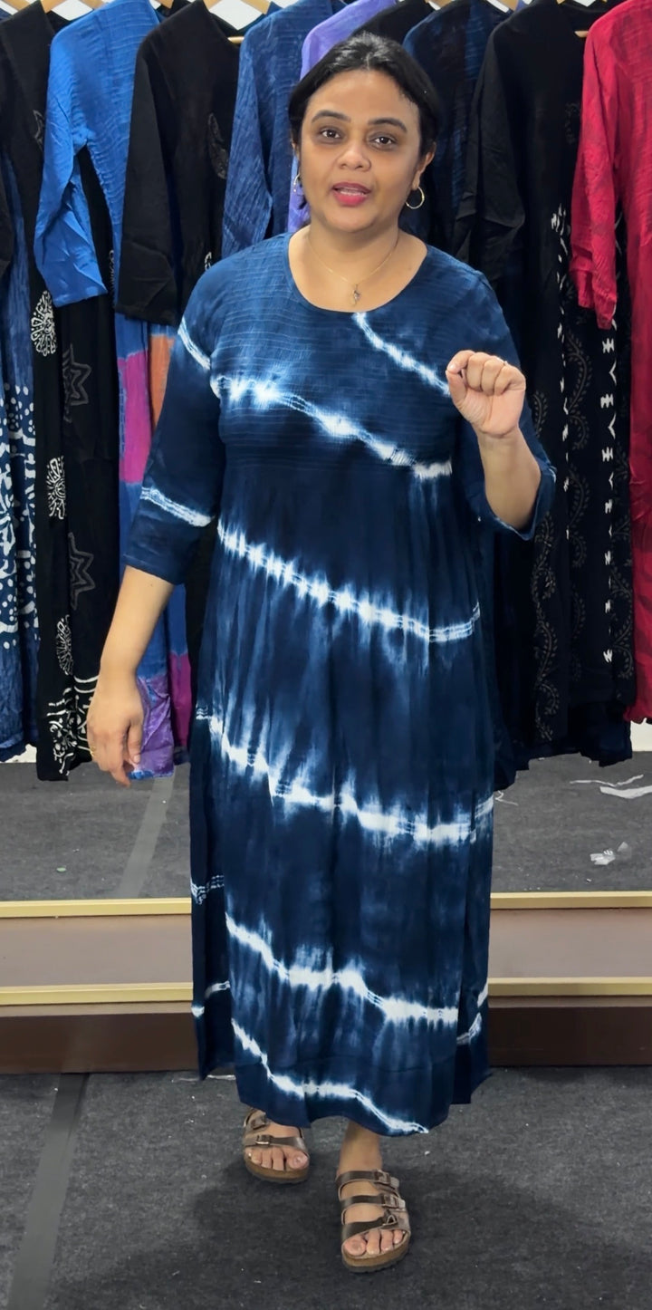 CRUSHED RAYON ALNE TOPS   - NUWA - 2524