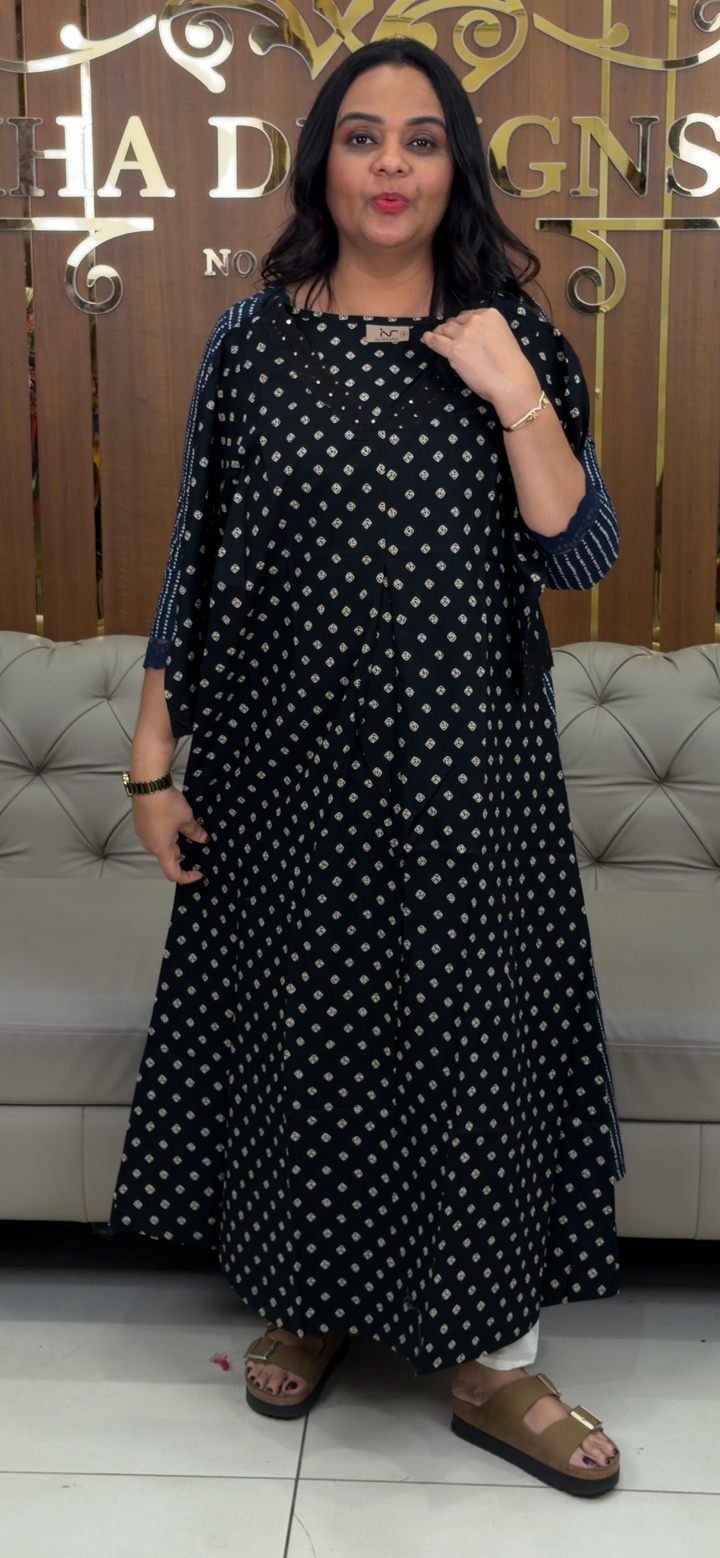 COTTON LONG TOPS - NUWA - 1073