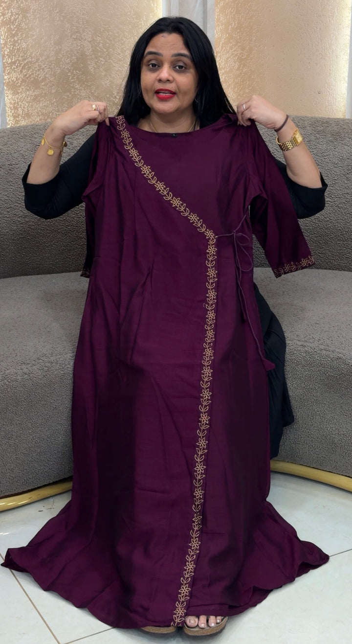 SEMI RAW SILK TOPS - NUWA-2457
