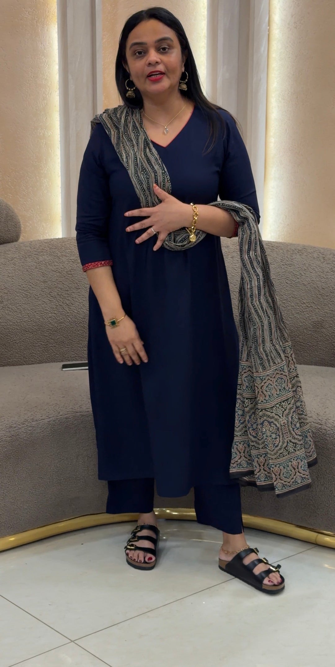 RAYON TOP,BOTTOM AND DUPATTA - NUWA-1645