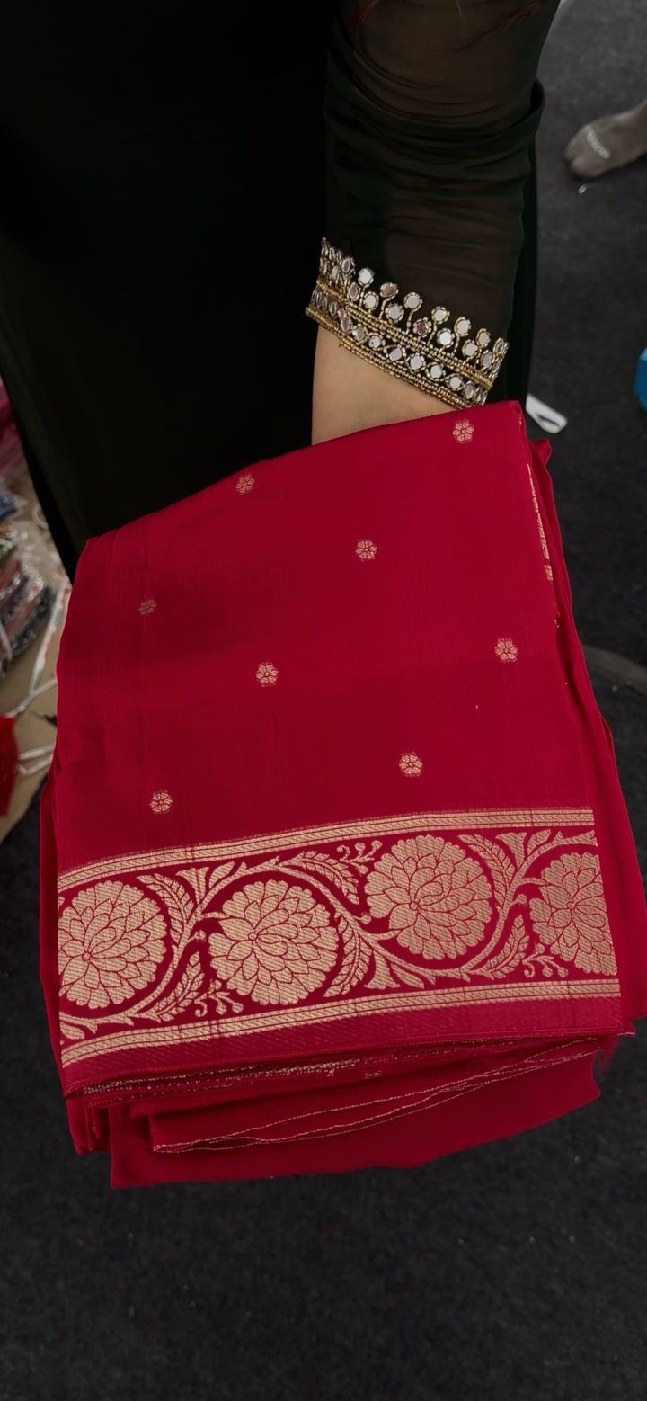 BANARASI UNSTITCHED SALWAR SUITS  - NUWA - 698