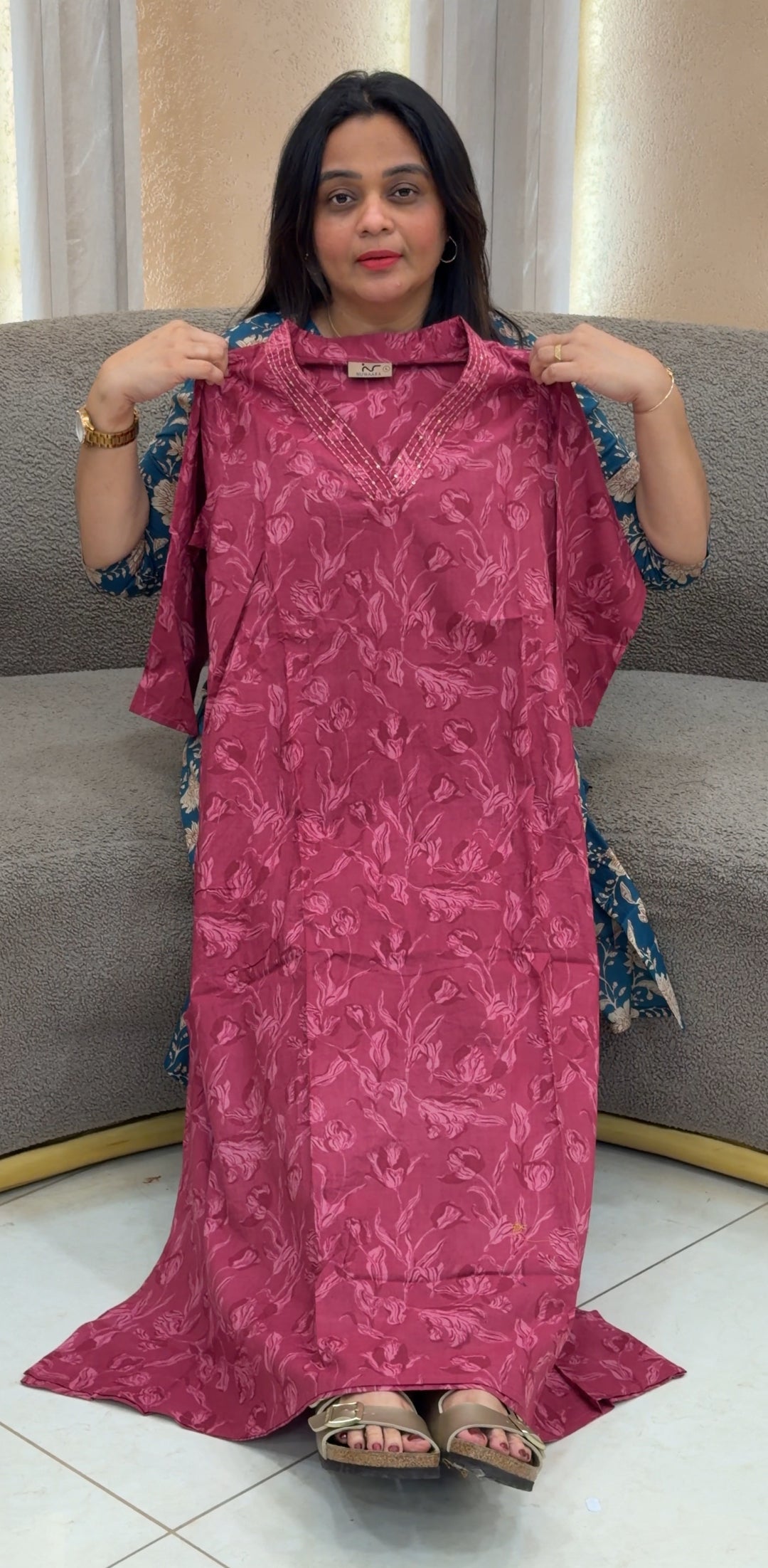 COTTON PRINTED TOPS - NUW-221