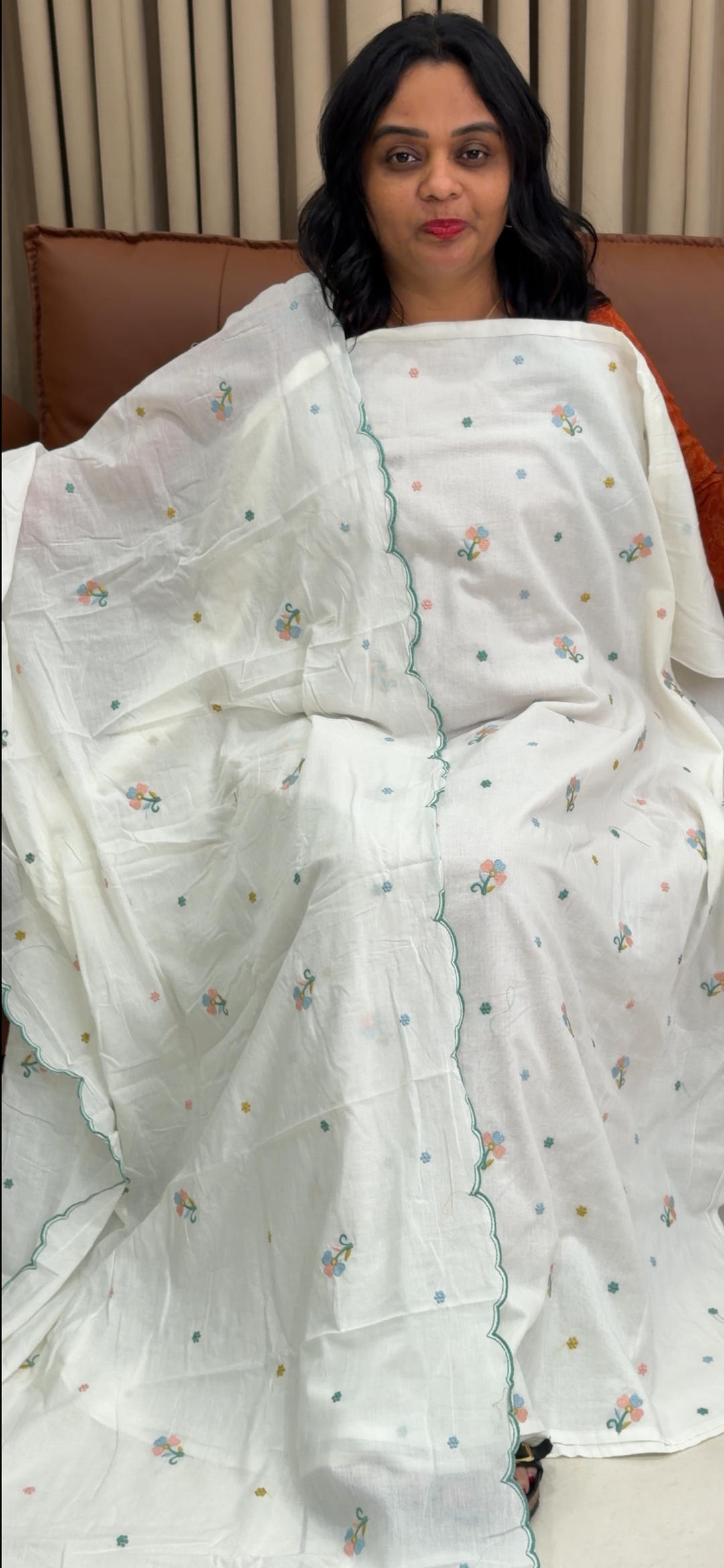 MUL MUL COTTON UNSTITCHED SALWAR SUITS - NUWA - 1791