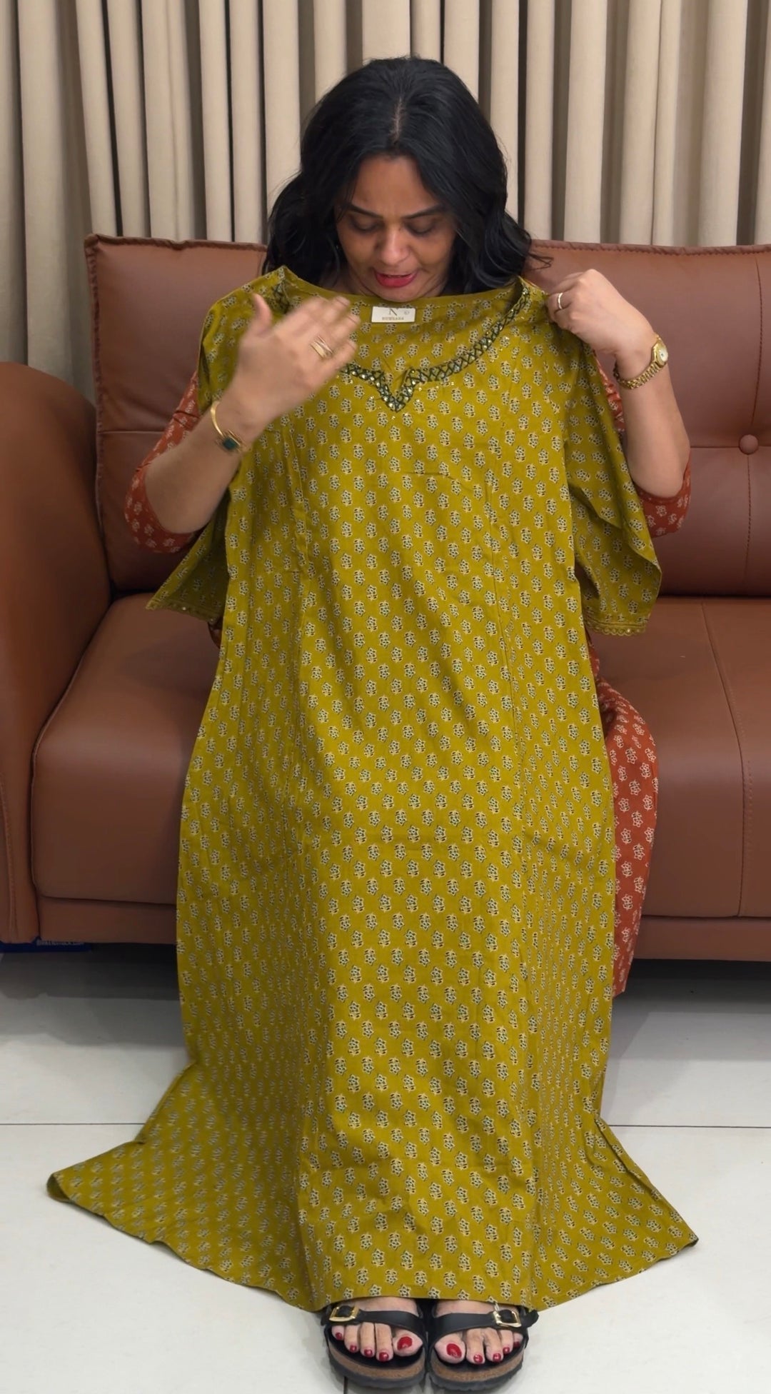 COTTON PRINTED CO-ORDS SETS - NUWA-1789
