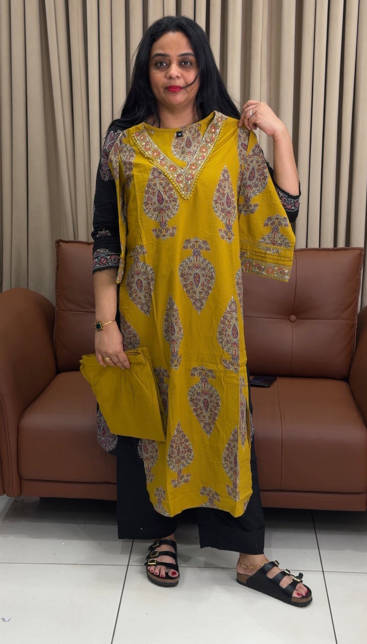 PRINTED COTTON CO-ORDS SETS - NUWA-1806