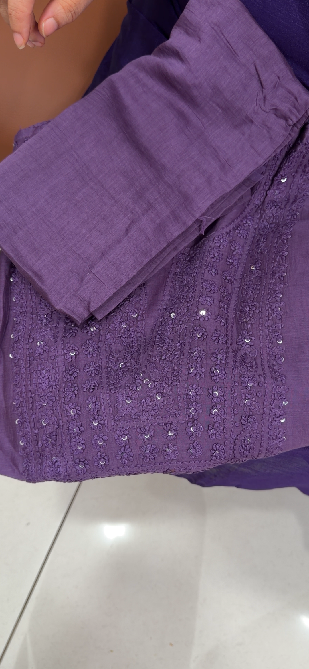 MUL CHANDERI UNSTITCHED SALWAR SUITS - NUWA - 2184