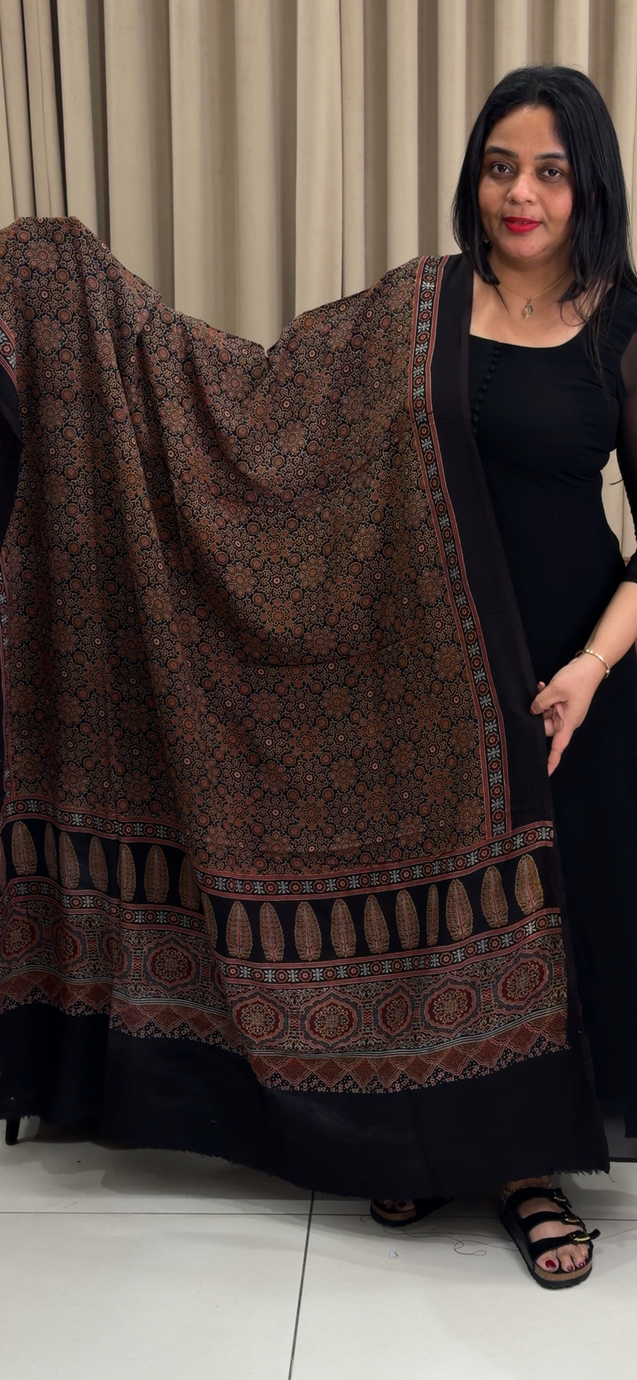 PRINTED MODAL DUPATTA - NUWA - 1607
