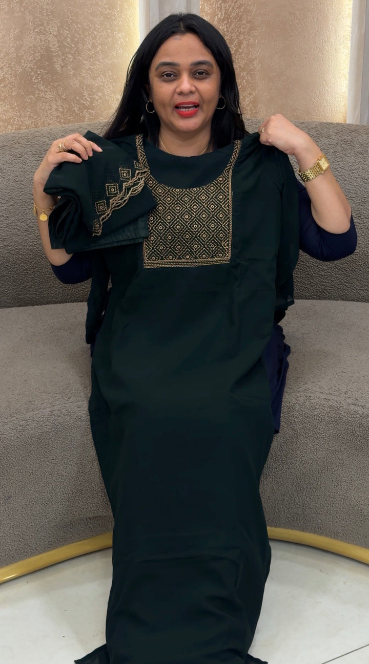 FAUX GEORGETTE TOP BOTTOM AND DUPATTA - NUWA-2420