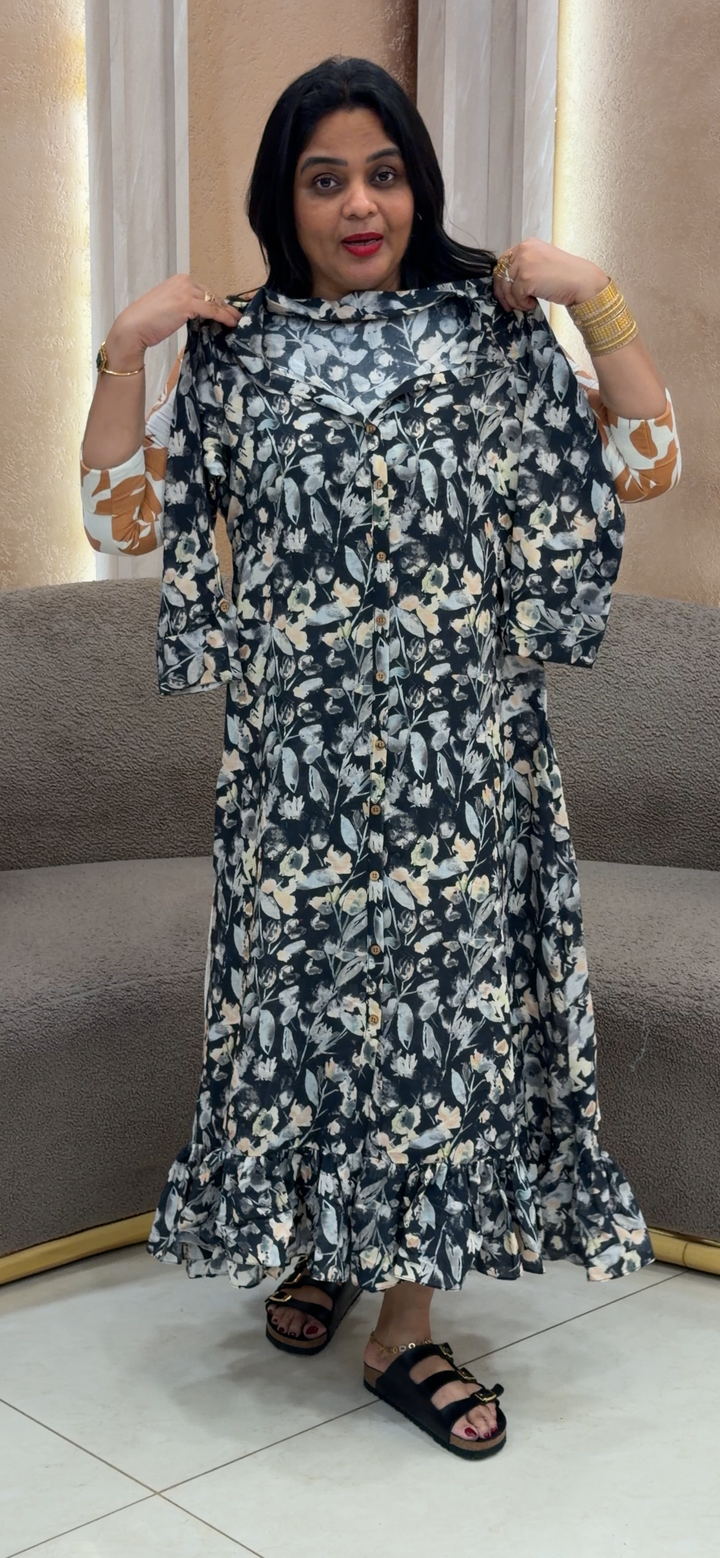 IN-HOUSE PRINTED LONG TOPS - NUWA - 1627