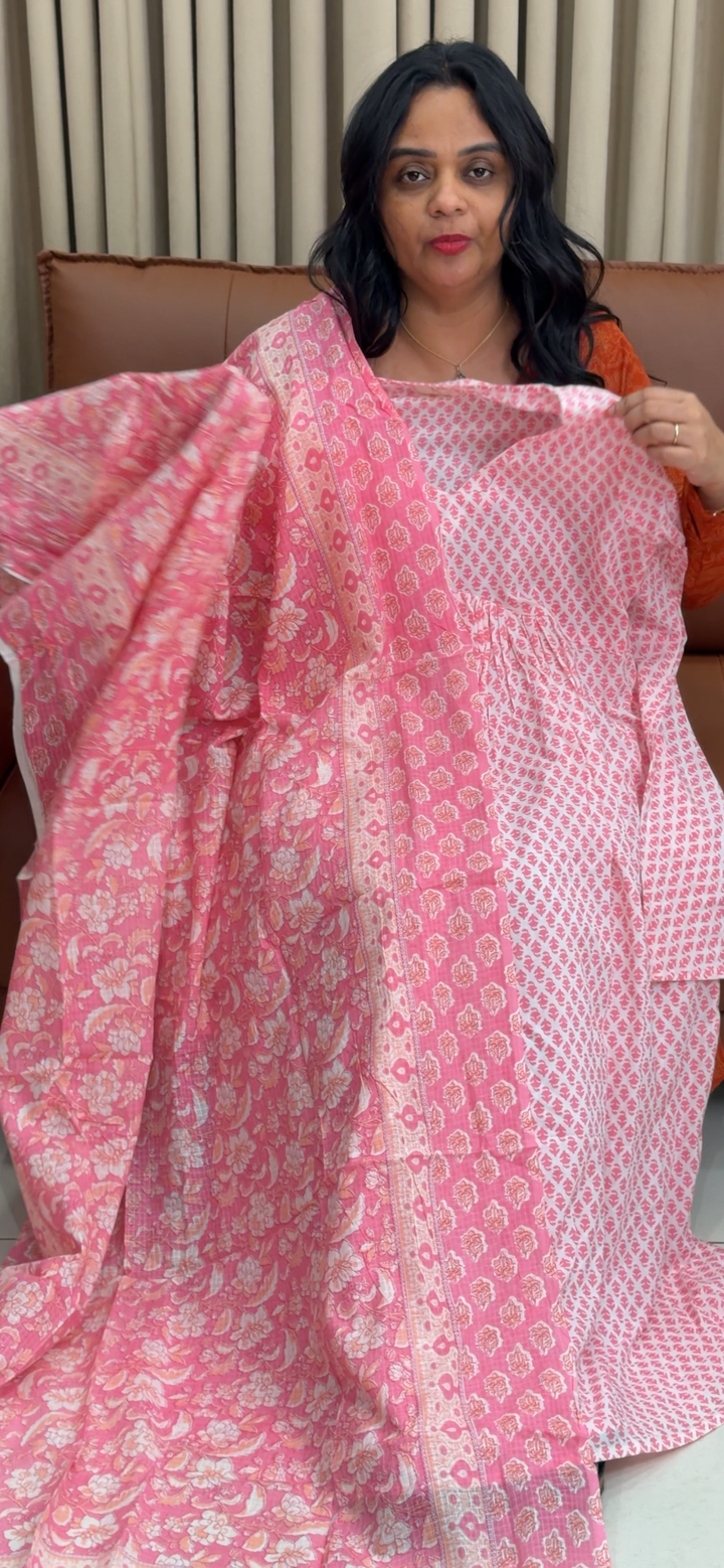 ALIYA CUT ALINE TOP AND DUPATTA - NUWA - 1790