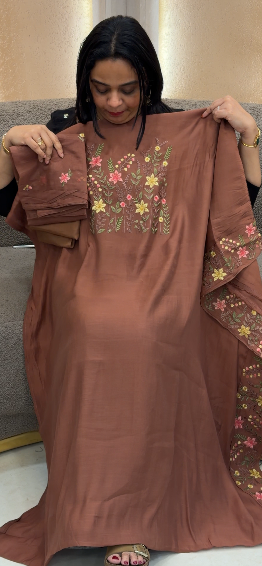 MUL CHANDERI UNSTITCHED SALWAR SUITS - NUWA - 1486